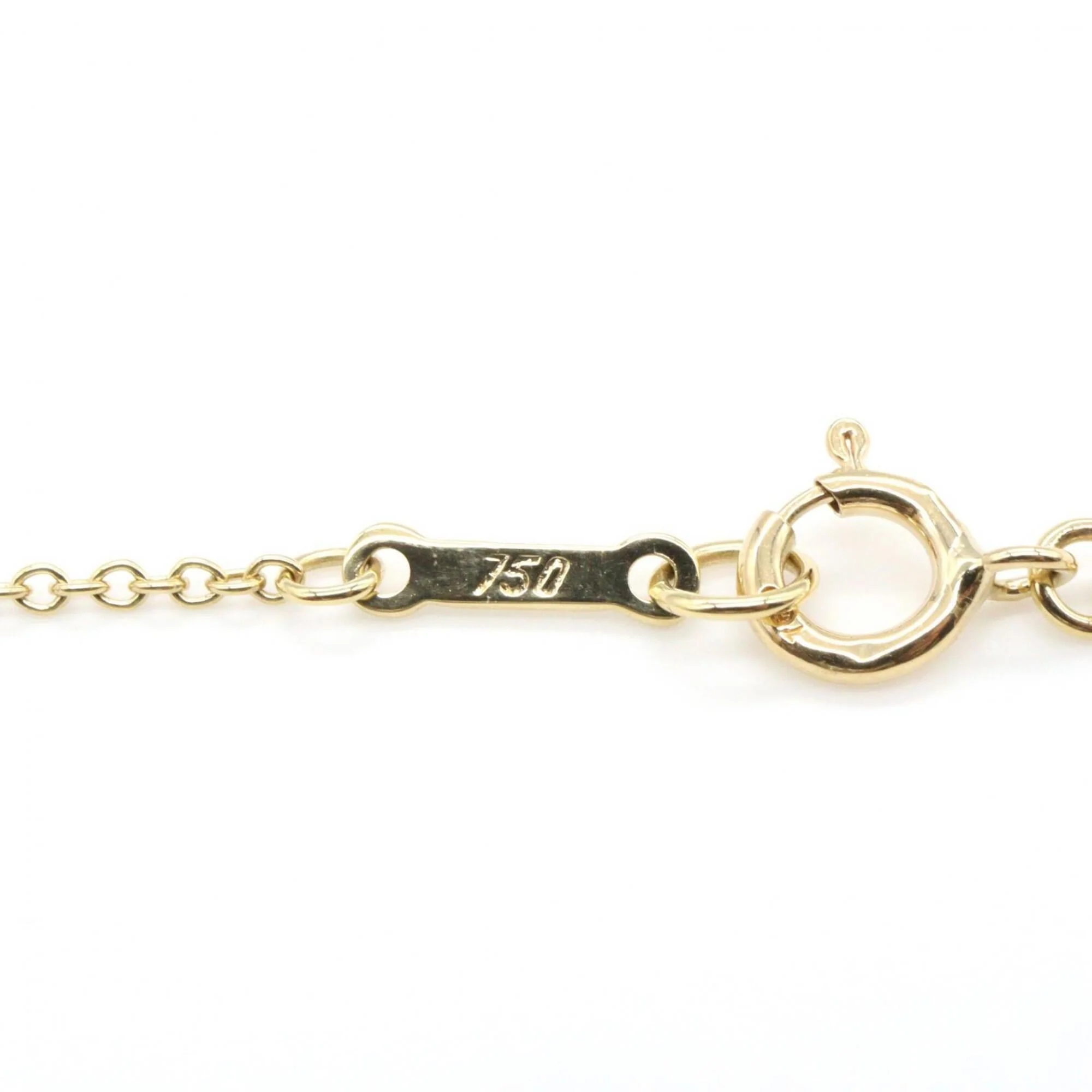 Open Heart Pendant Necklace 18K Yellow Gold 13mm - Image 4