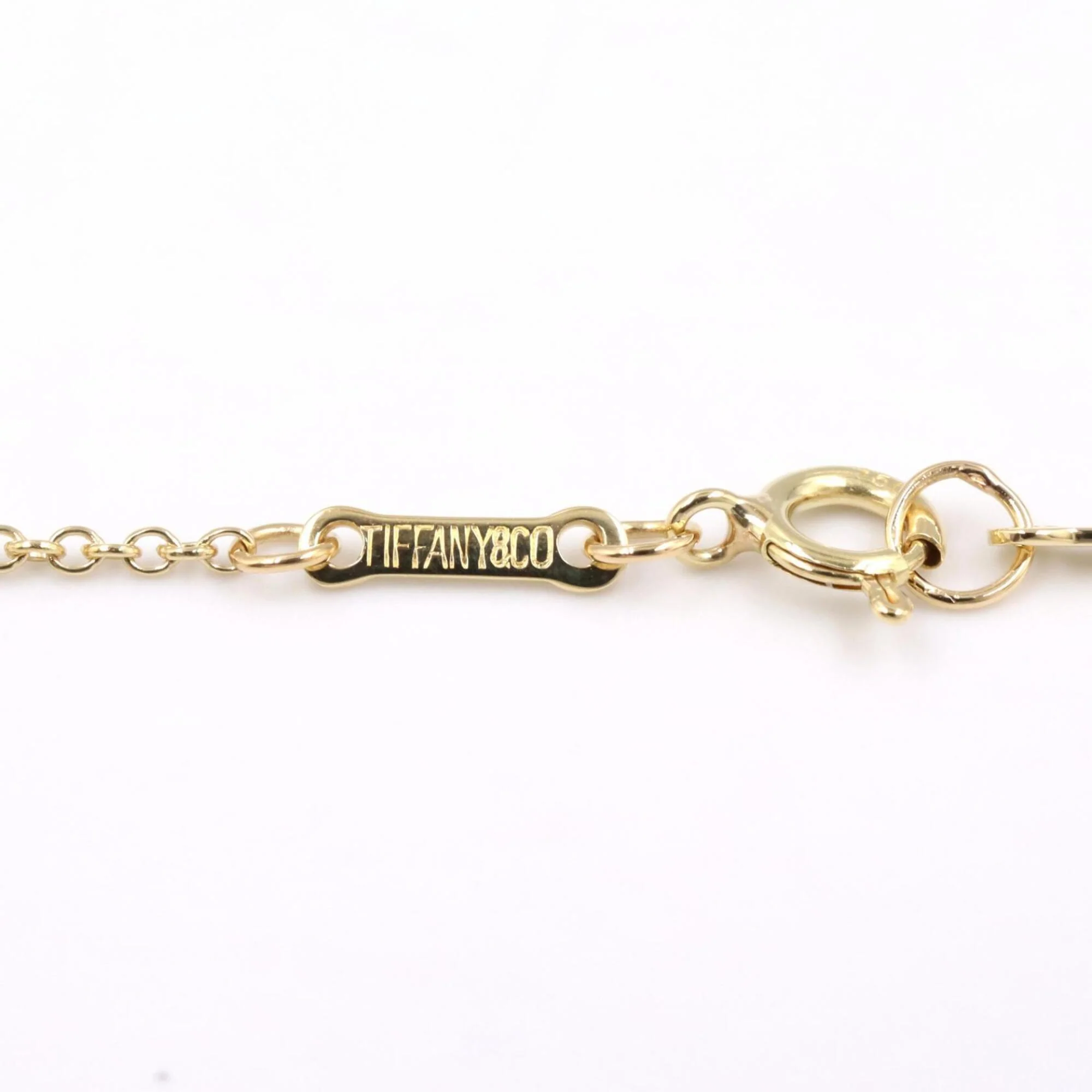 Open Heart Pendant Necklace 18K Yellow Gold 13mm - Image 4