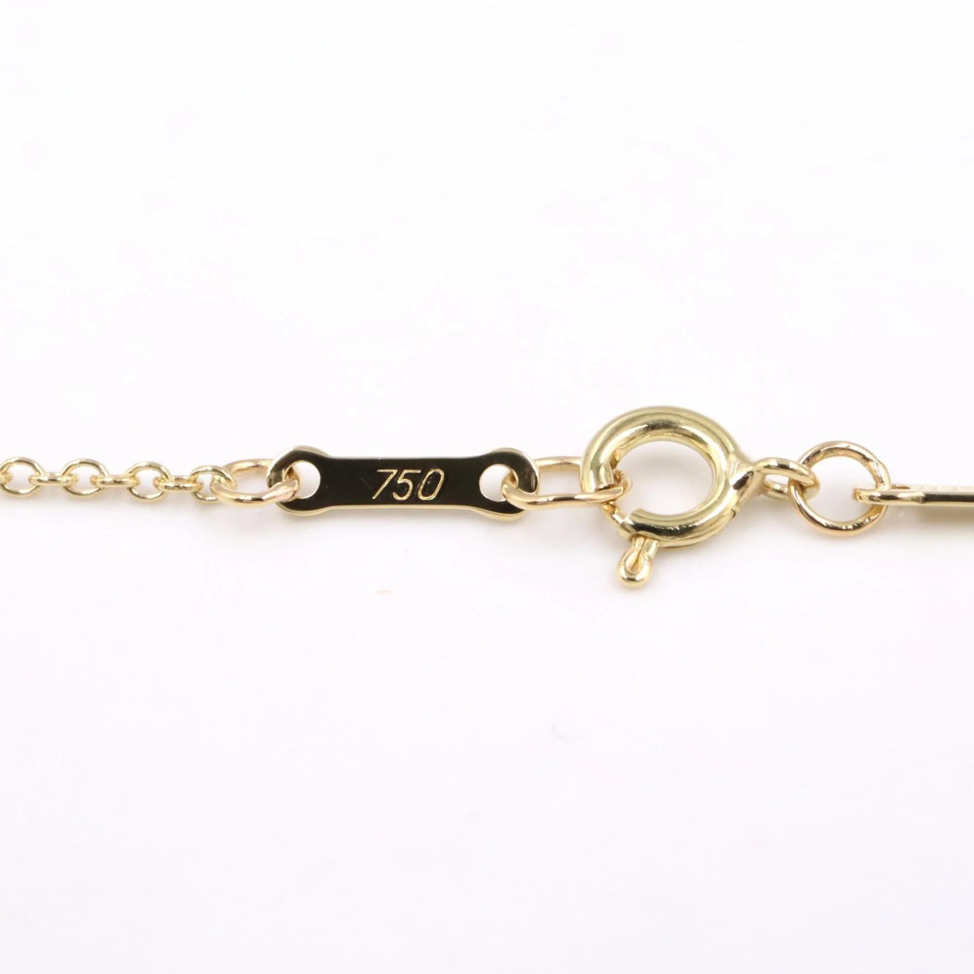 Open Heart Pendant Necklace 18K Yellow Gold 13mm - Image 5