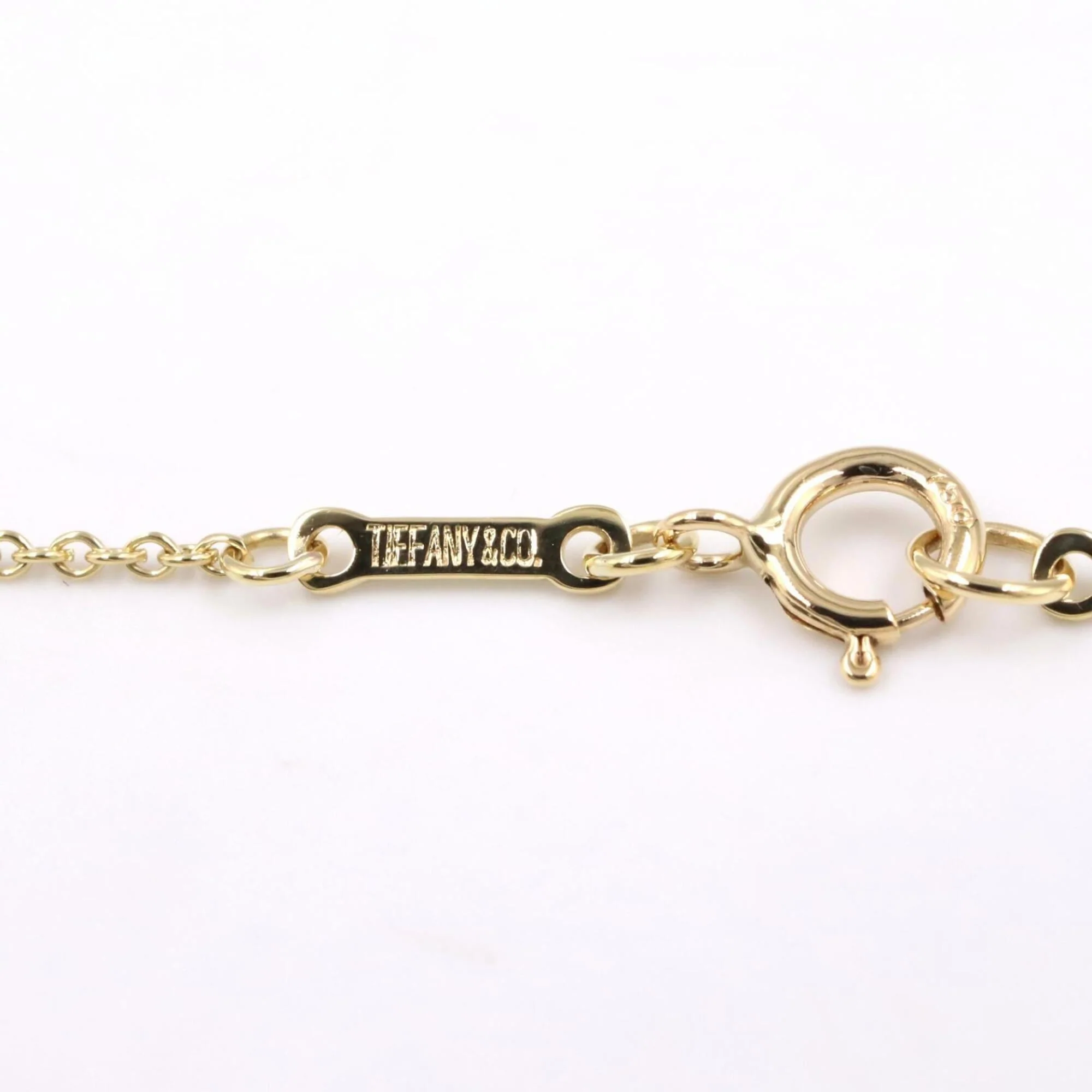 Open Heart Pendant Necklace 18K Yellow Gold 14mm - Image 4