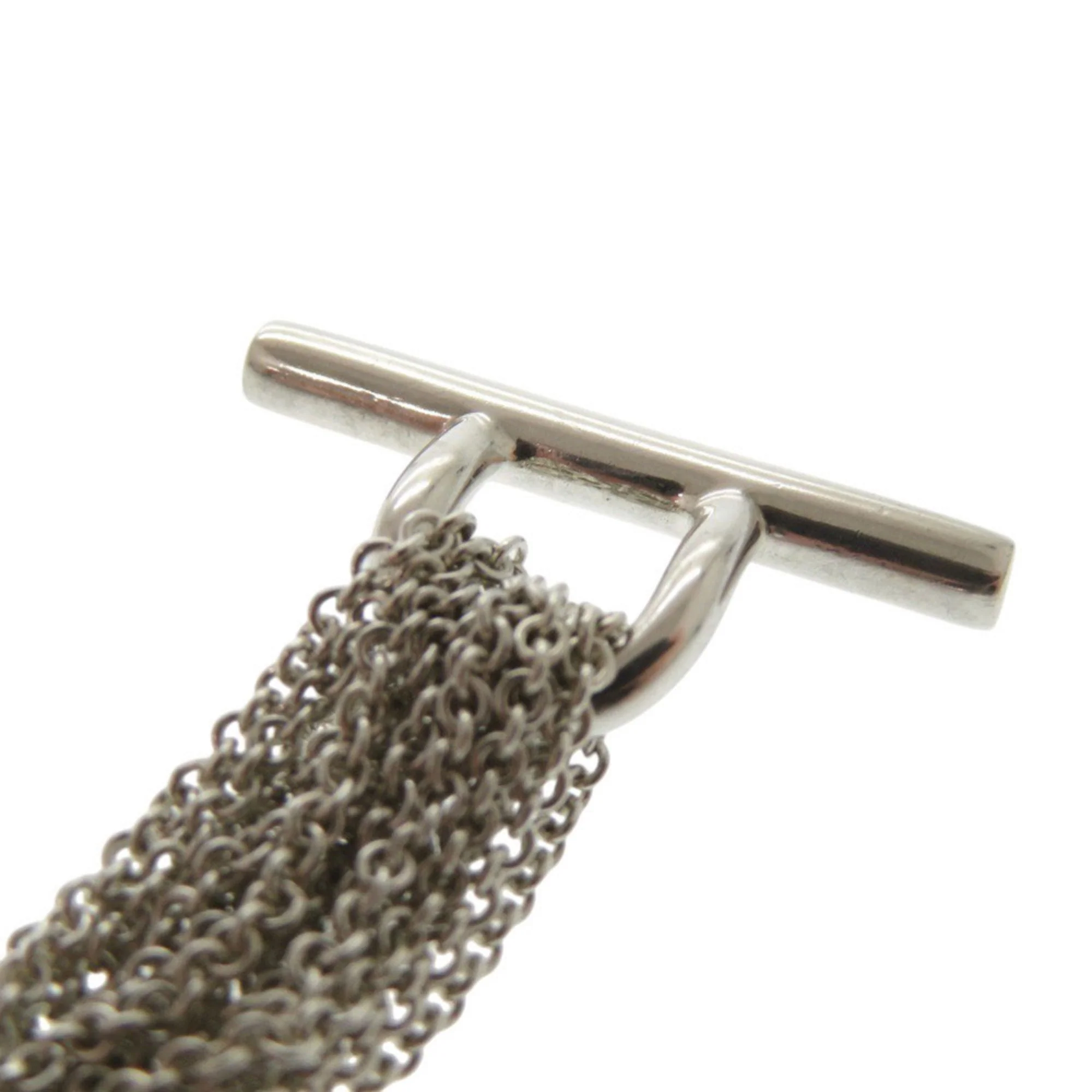 Open Heart Pendant Necklace Sterling Silver - Image 5