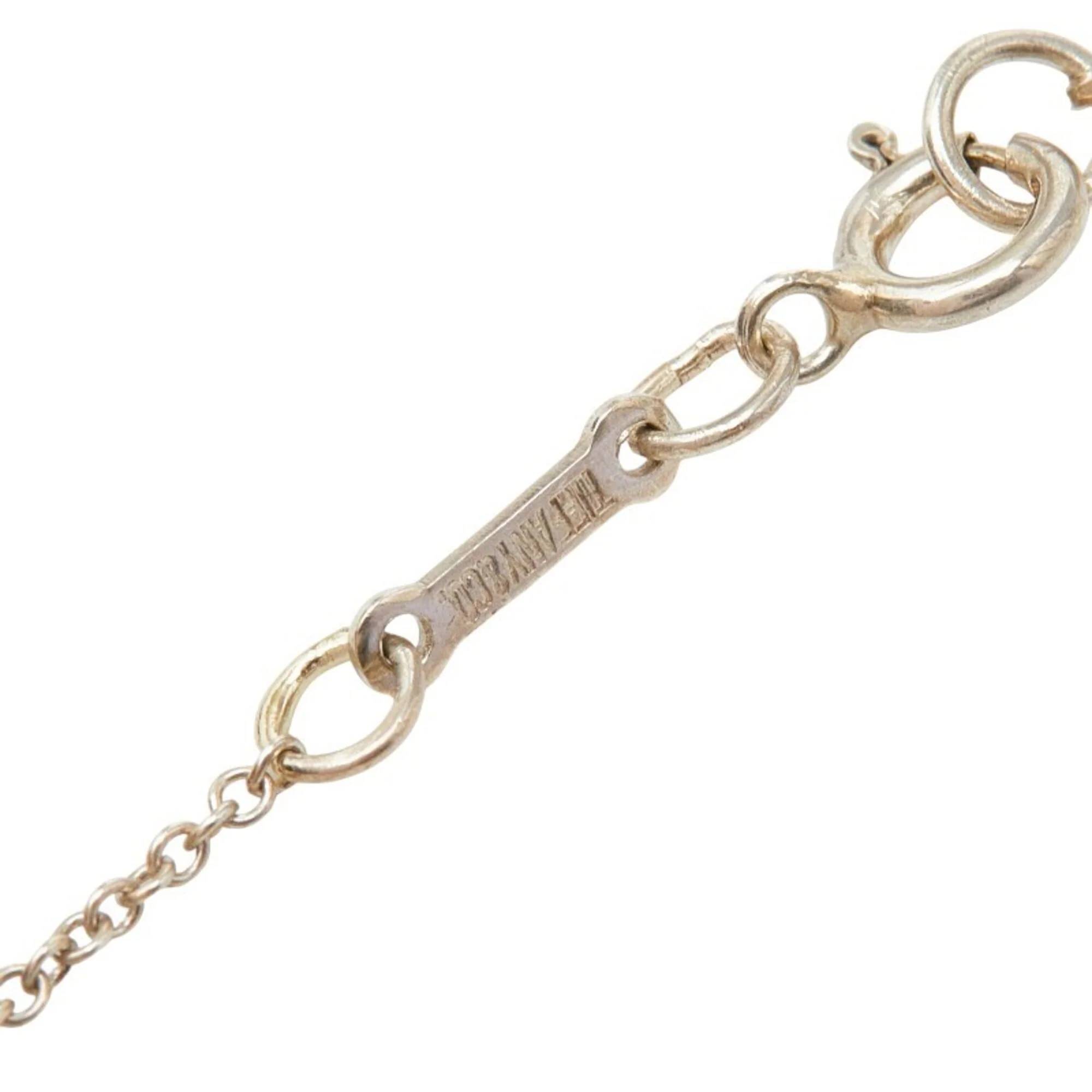 Open Heart Pendant Necklace Sterling Silver 14.6mm - Image 6