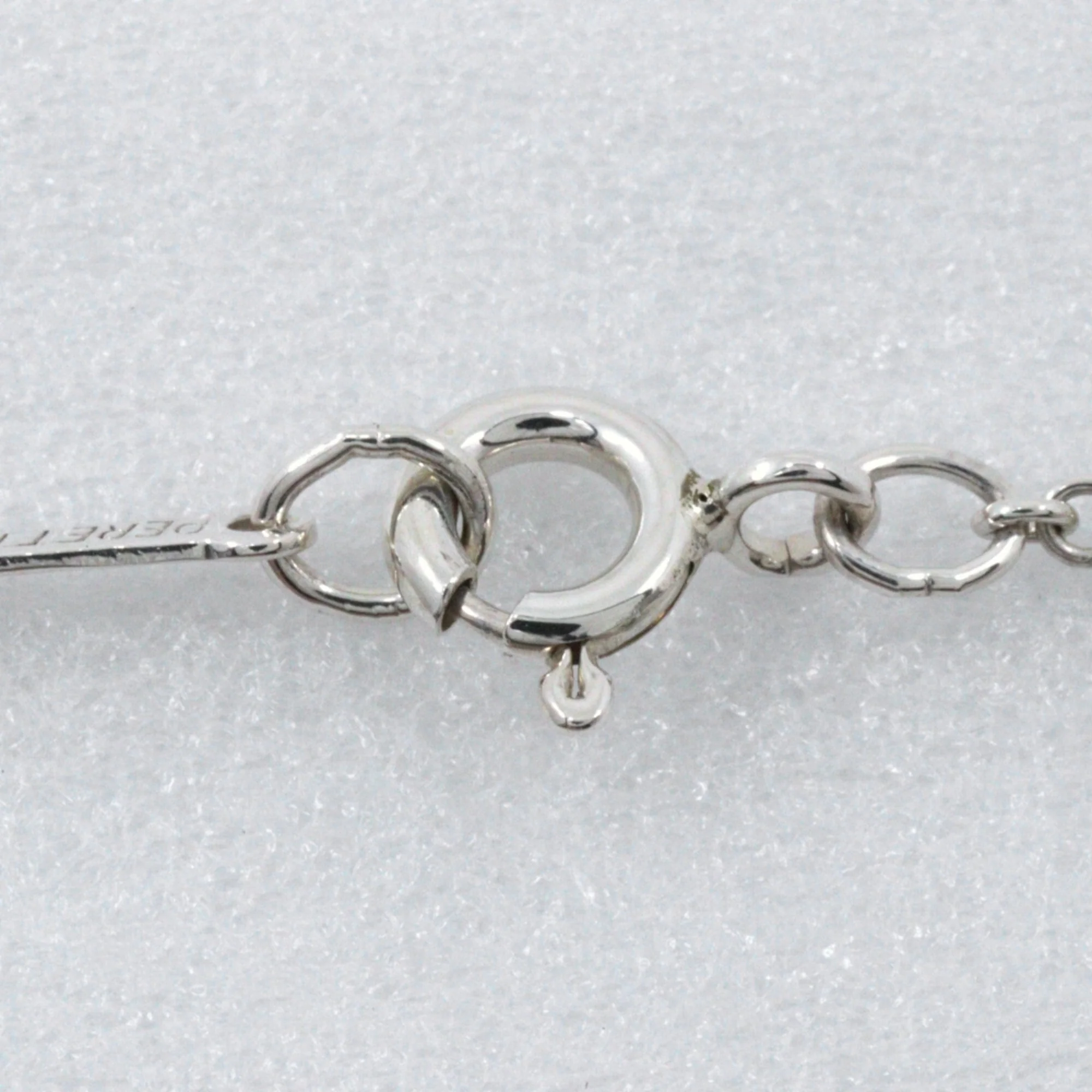 Open Heart Pendant Necklace Sterling Silver 18mm - Image 6
