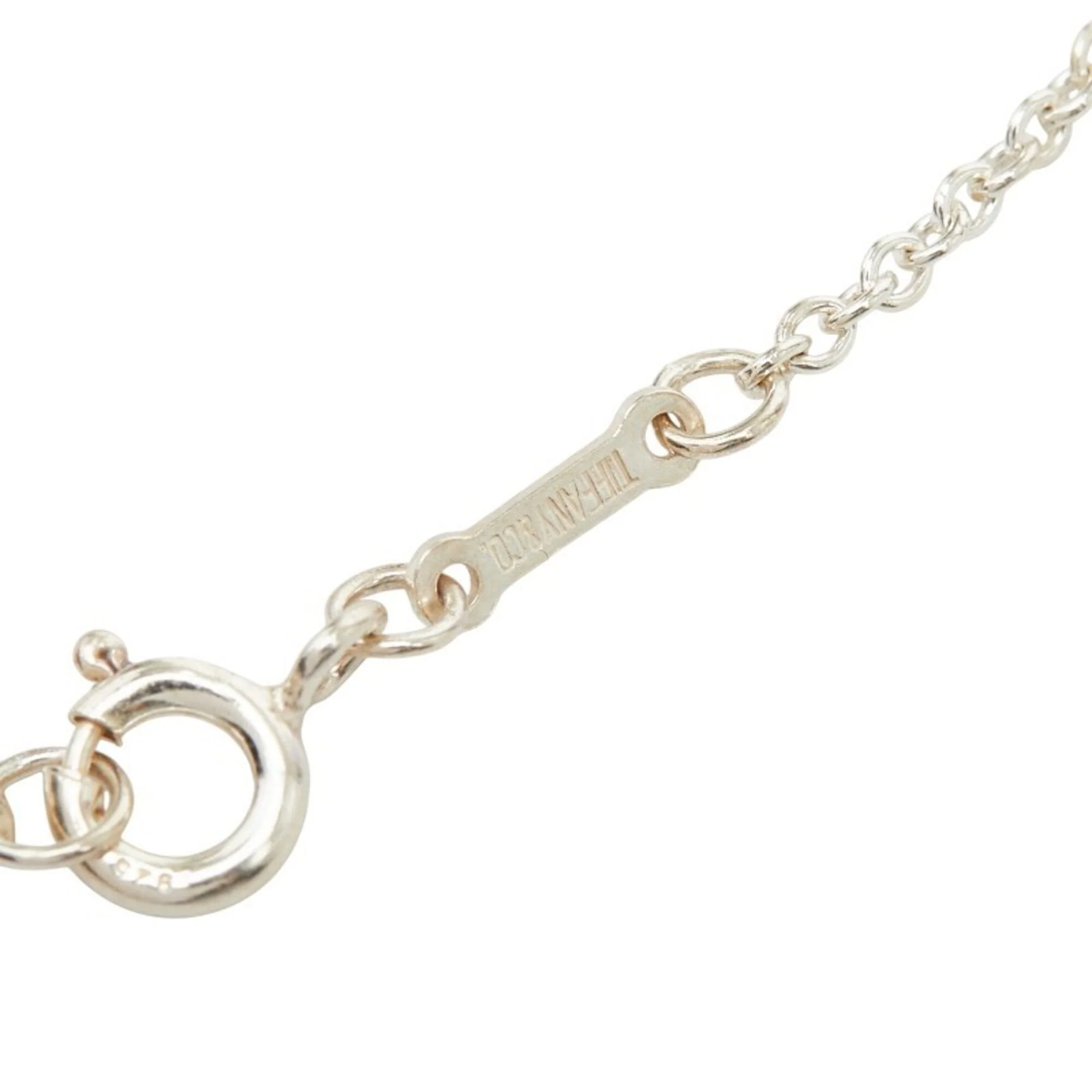 Open Heart Pendant Necklace Sterling Silver 19.3mm - Image 7