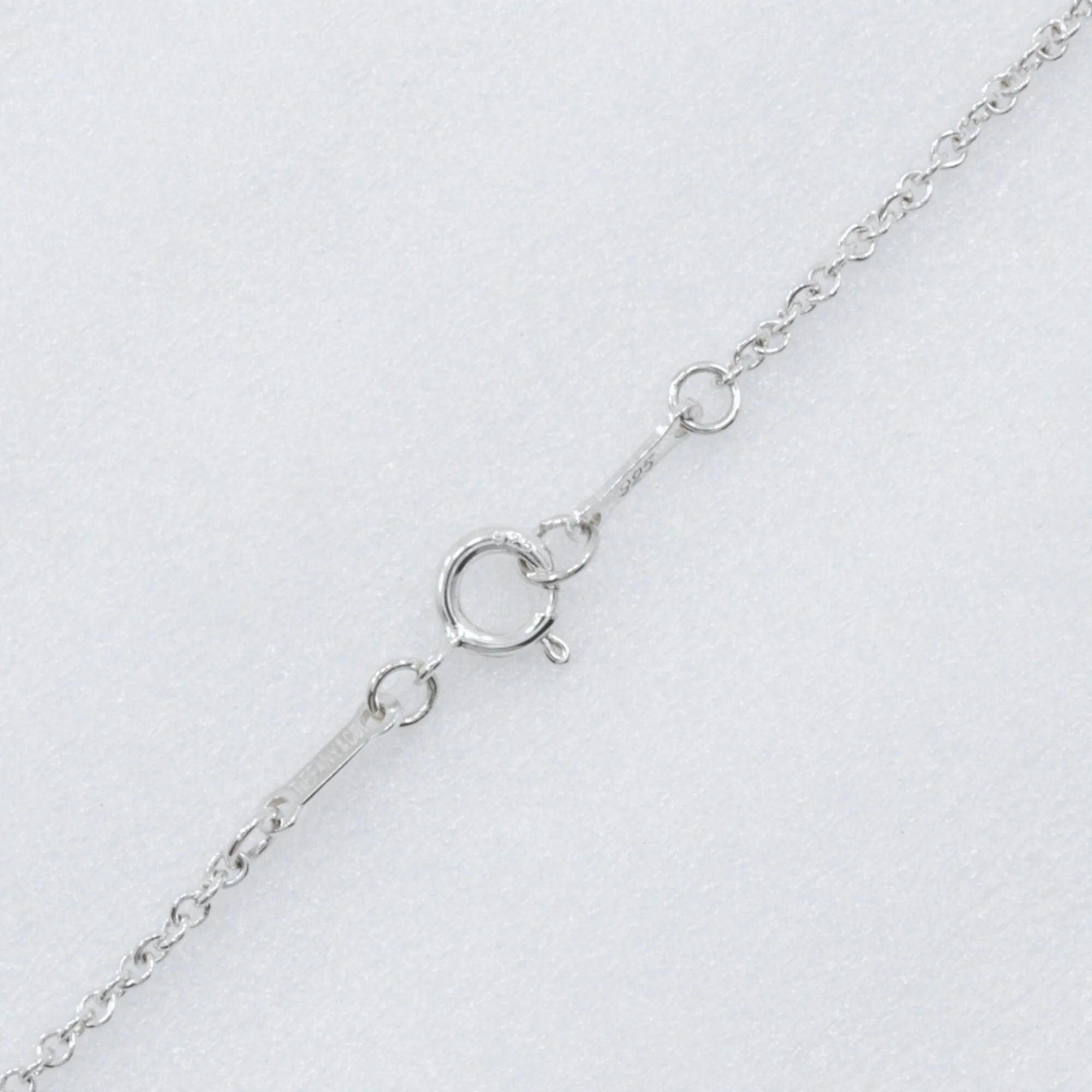 Open Heart Pendant Necklace Sterling Silver 19mm - Image 5