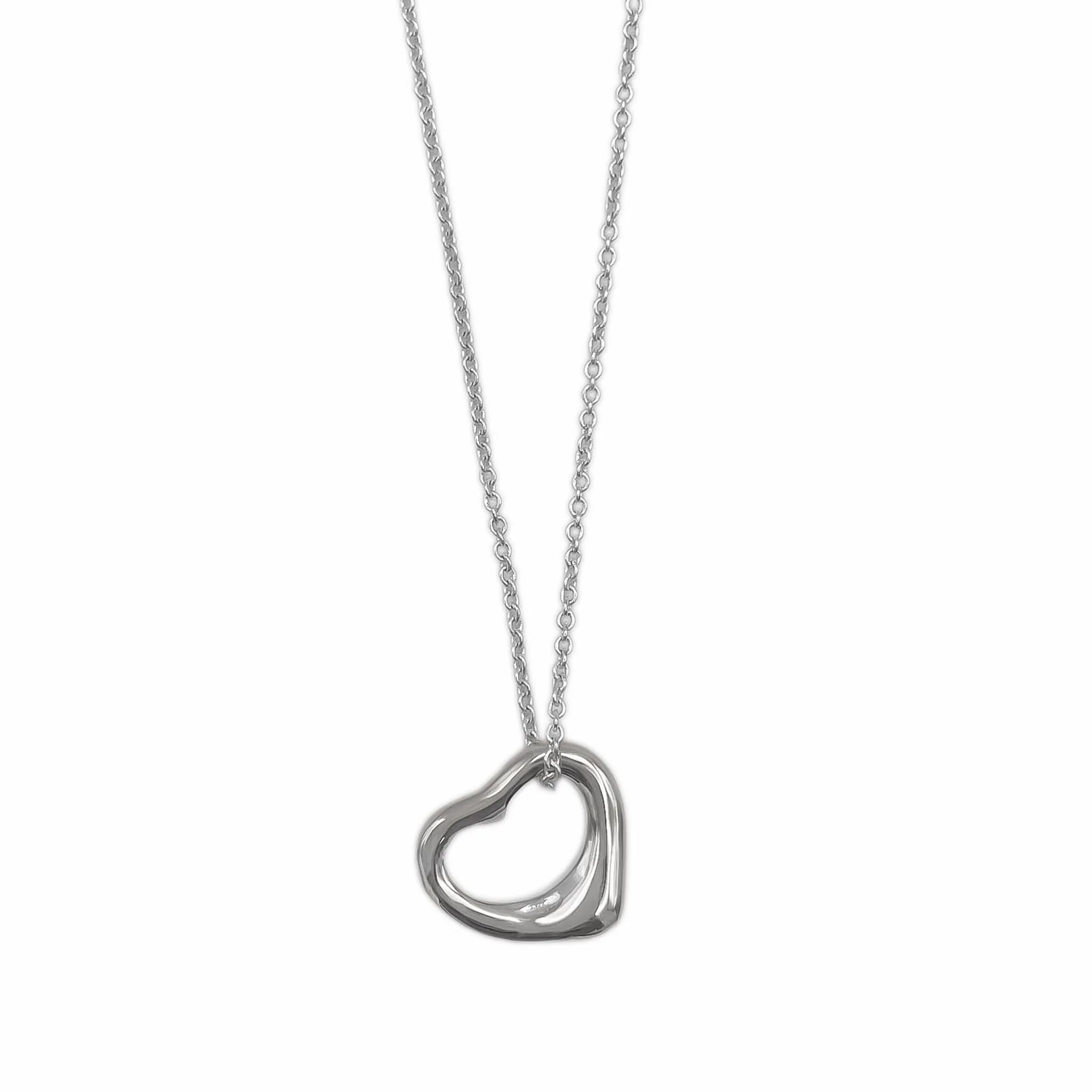 Open Heart Watch Sterling Silver