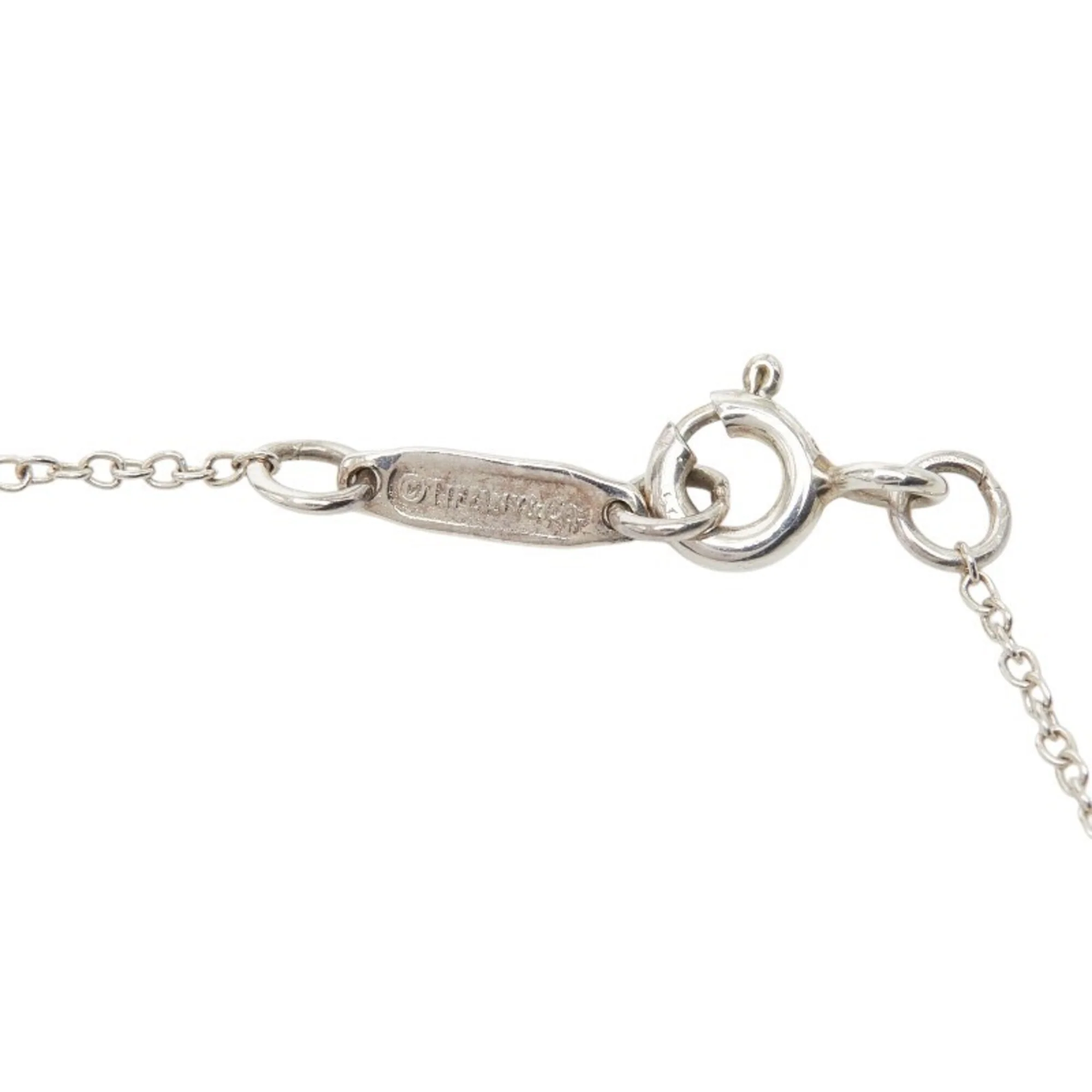 Oval Key Chain Pendant Necklace Sterling Silver - Image 6