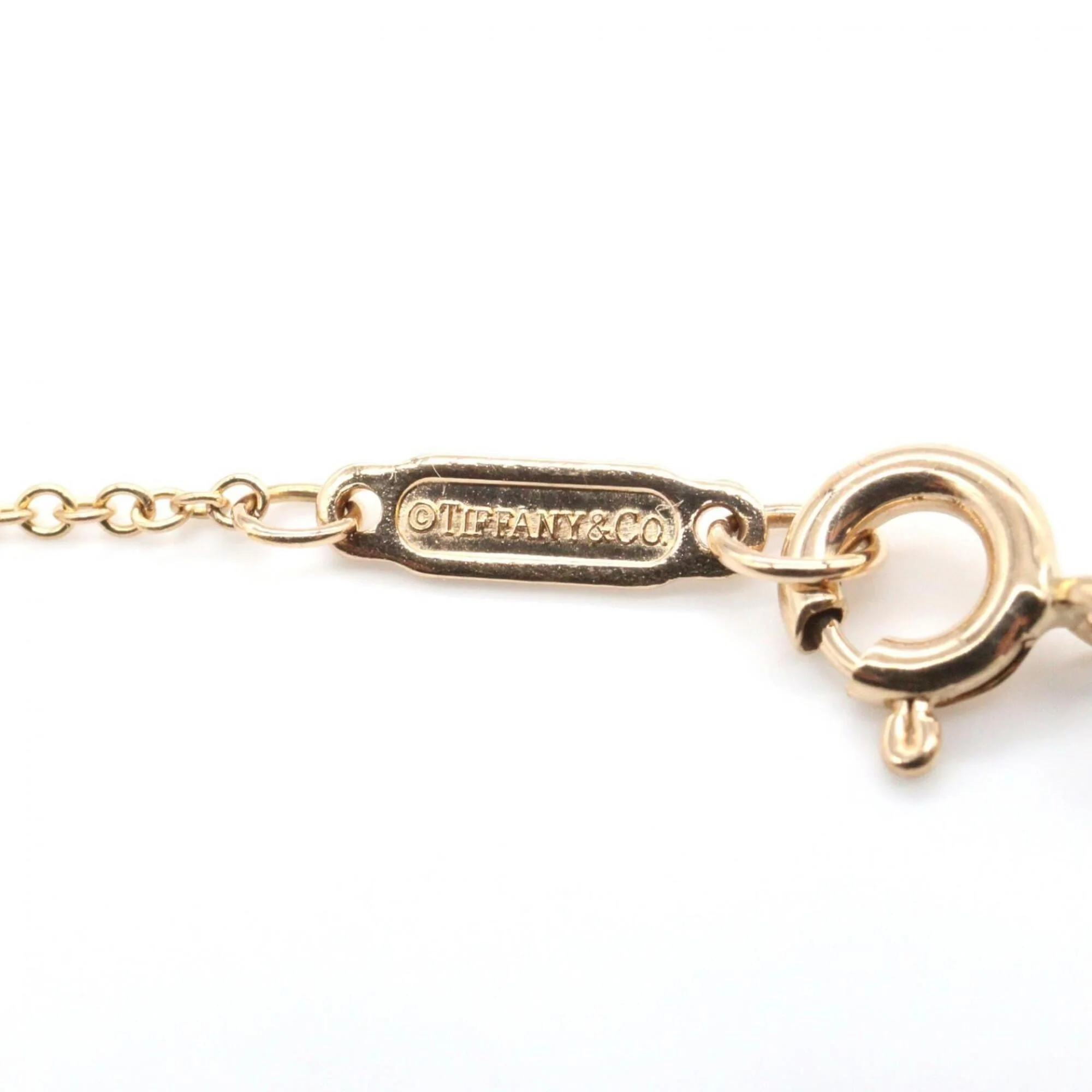 Oval Key Pendant Necklace 18K Rose Gold - Image 3