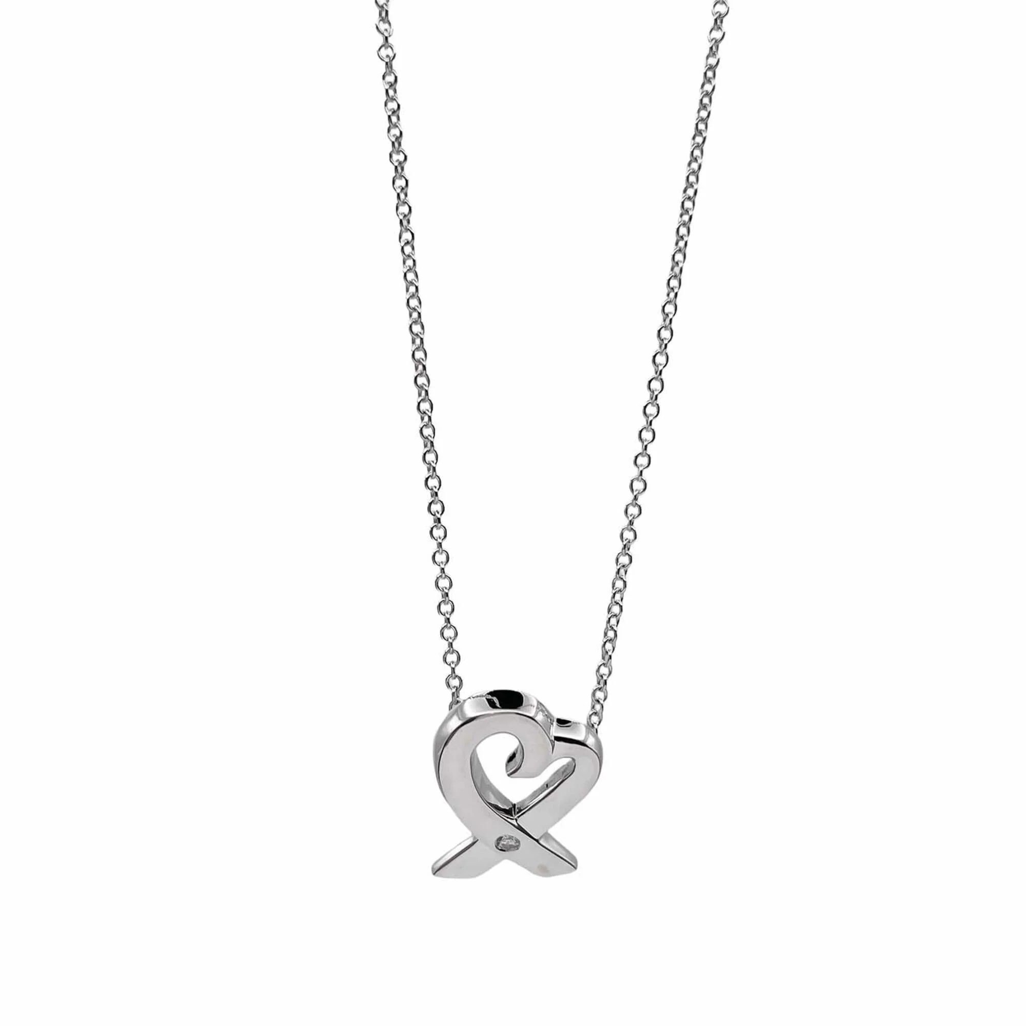 Paloma Picasso Pendant Necklace Sterling Silver