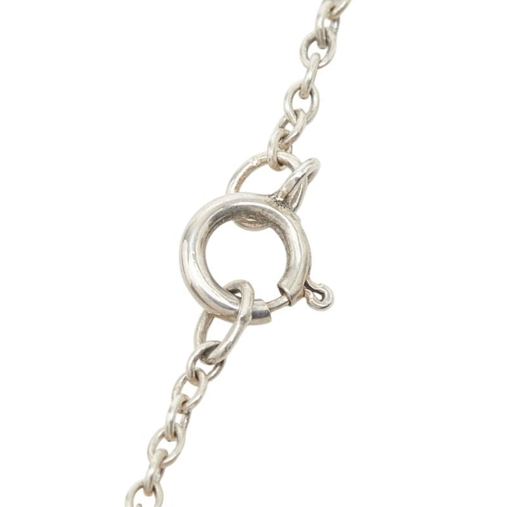 Pendant Necklace 18K Gold and Sterling Silver - Image 5