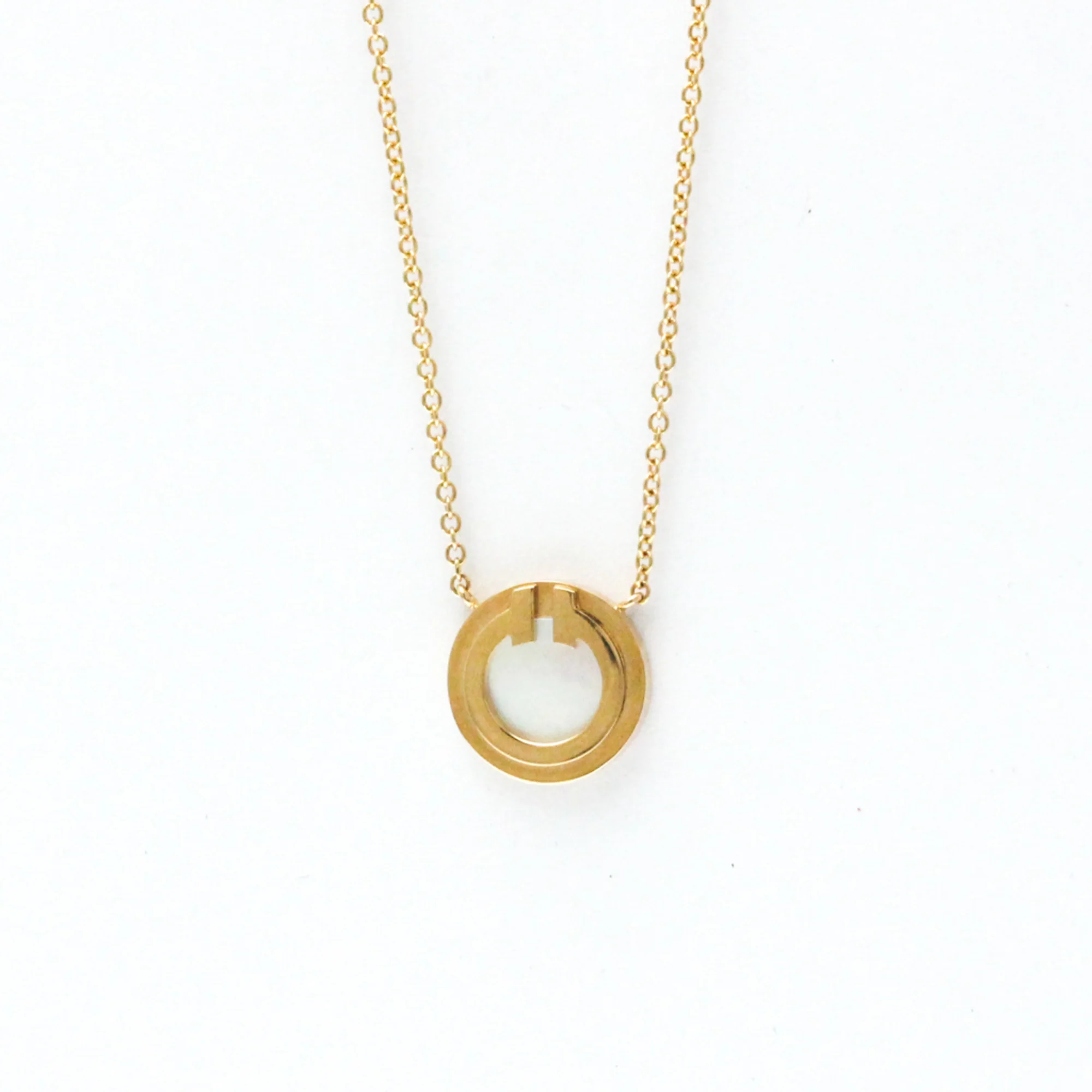 Pendant Necklace 18K Rose Gold