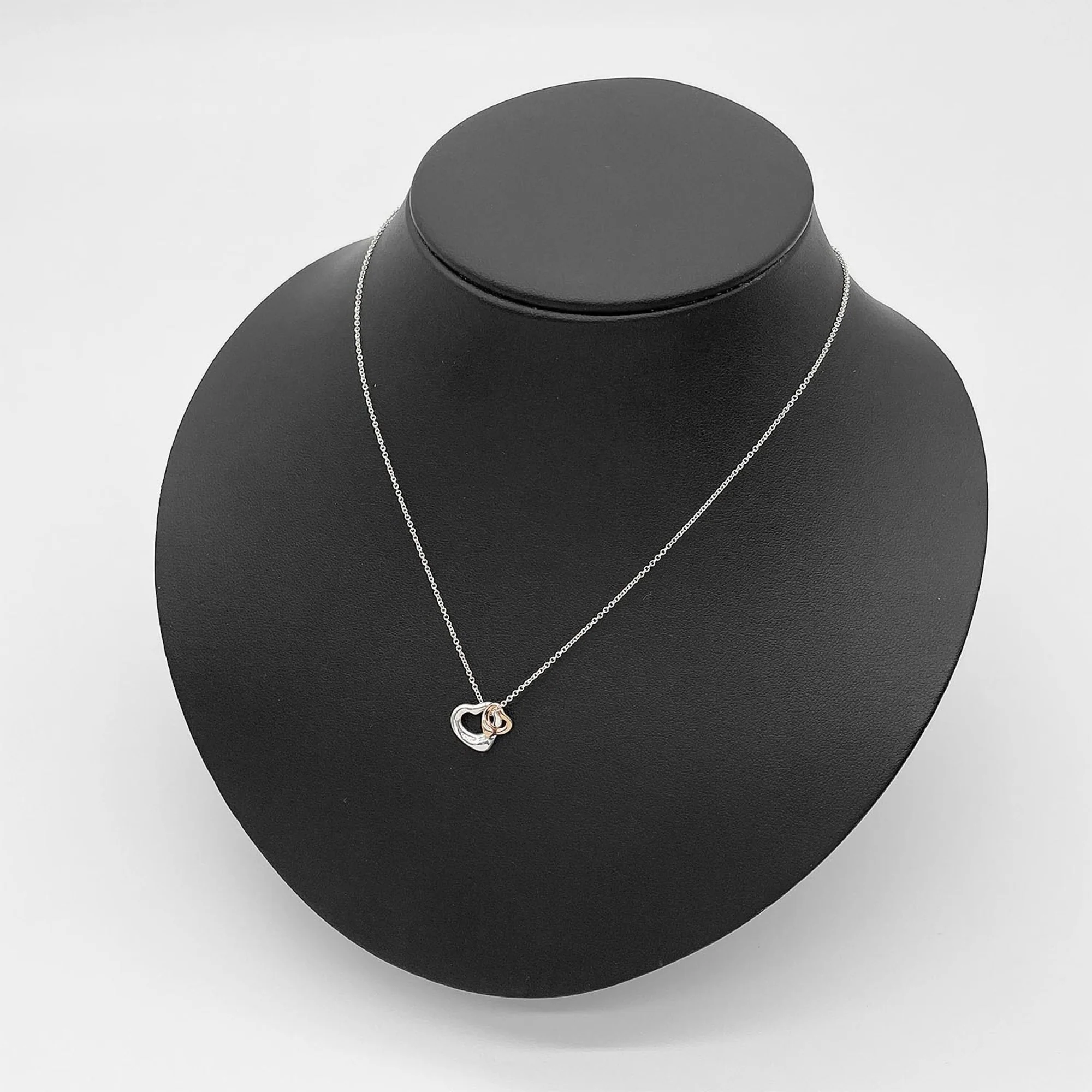 Pendant Necklace 18K Rose Gold and Sterling Silver - Image 7