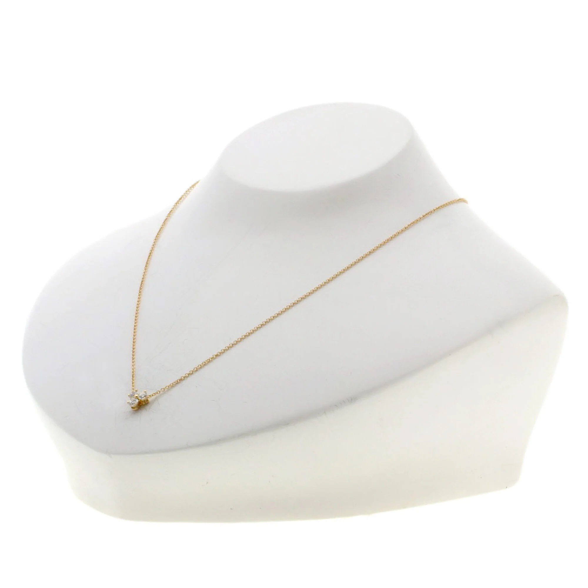 Pendant Necklace 18K Rose Gold with Diamond - Image 4