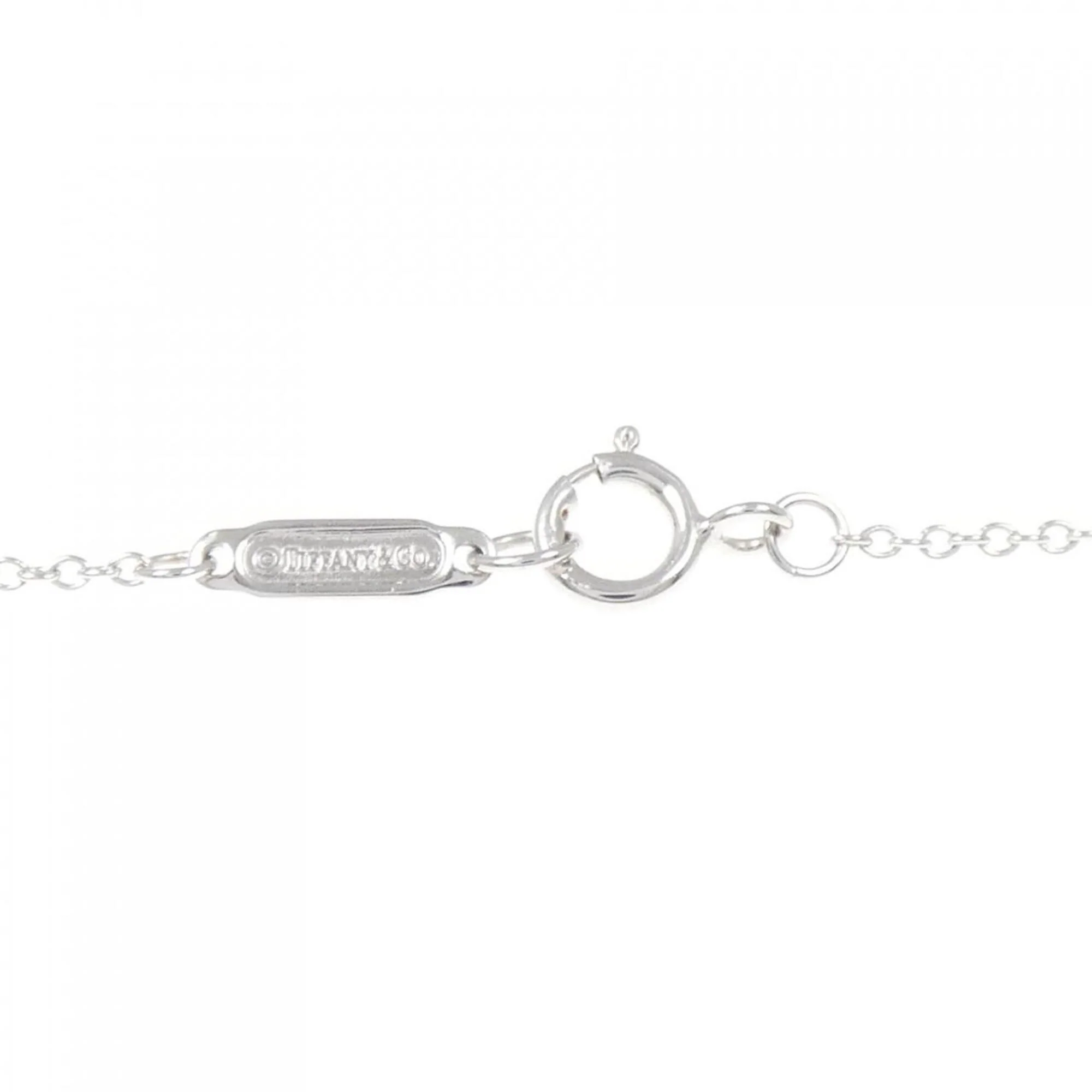 Pendant Necklace 18K White Gold with Diamond Mini - Image 5