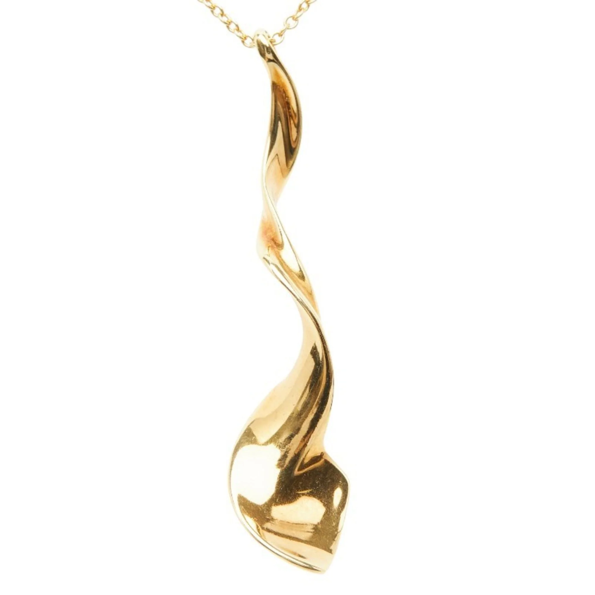 Pendant Necklace 18K Yellow Gold - Image 4