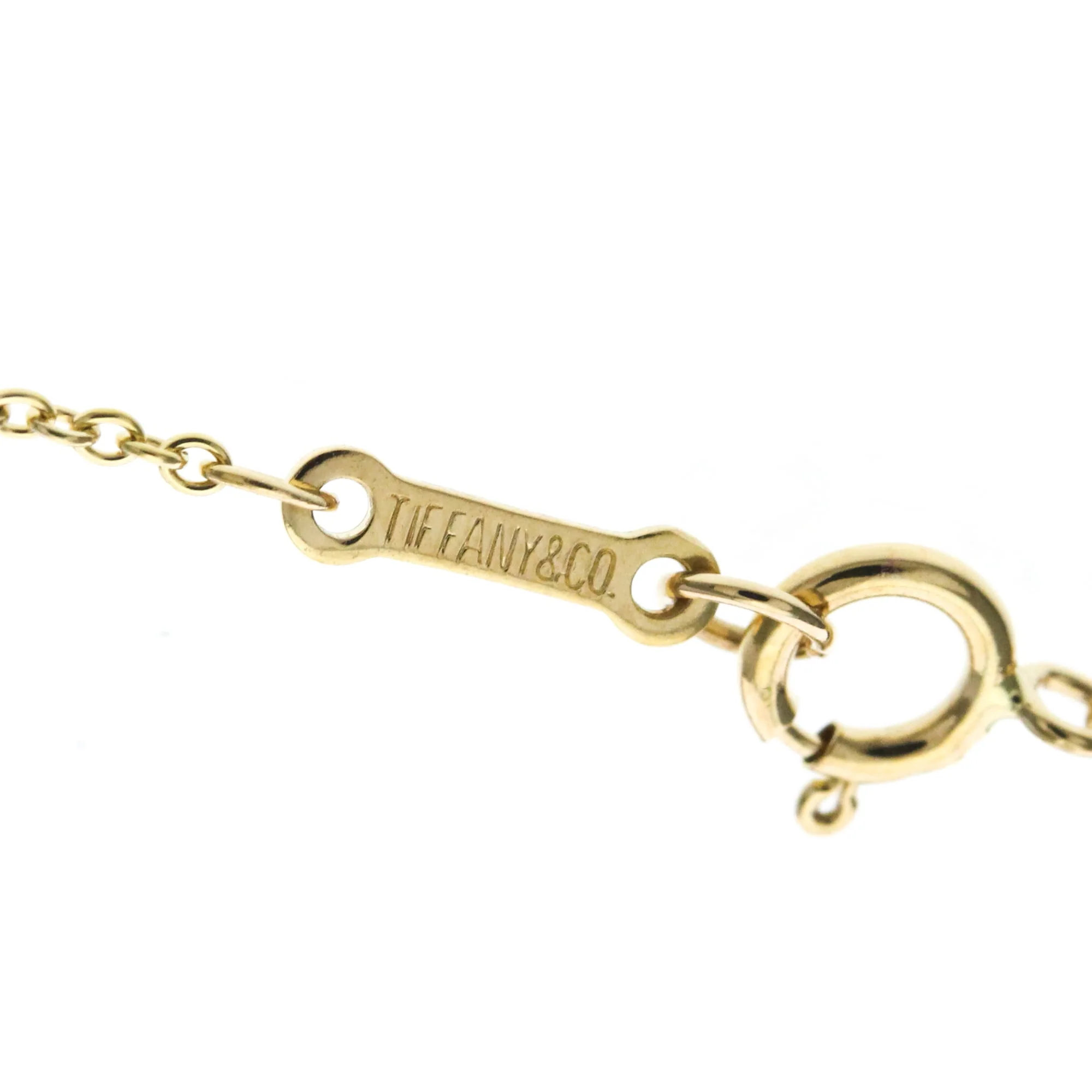 Pendant Necklace 18K Yellow Gold - Image 9