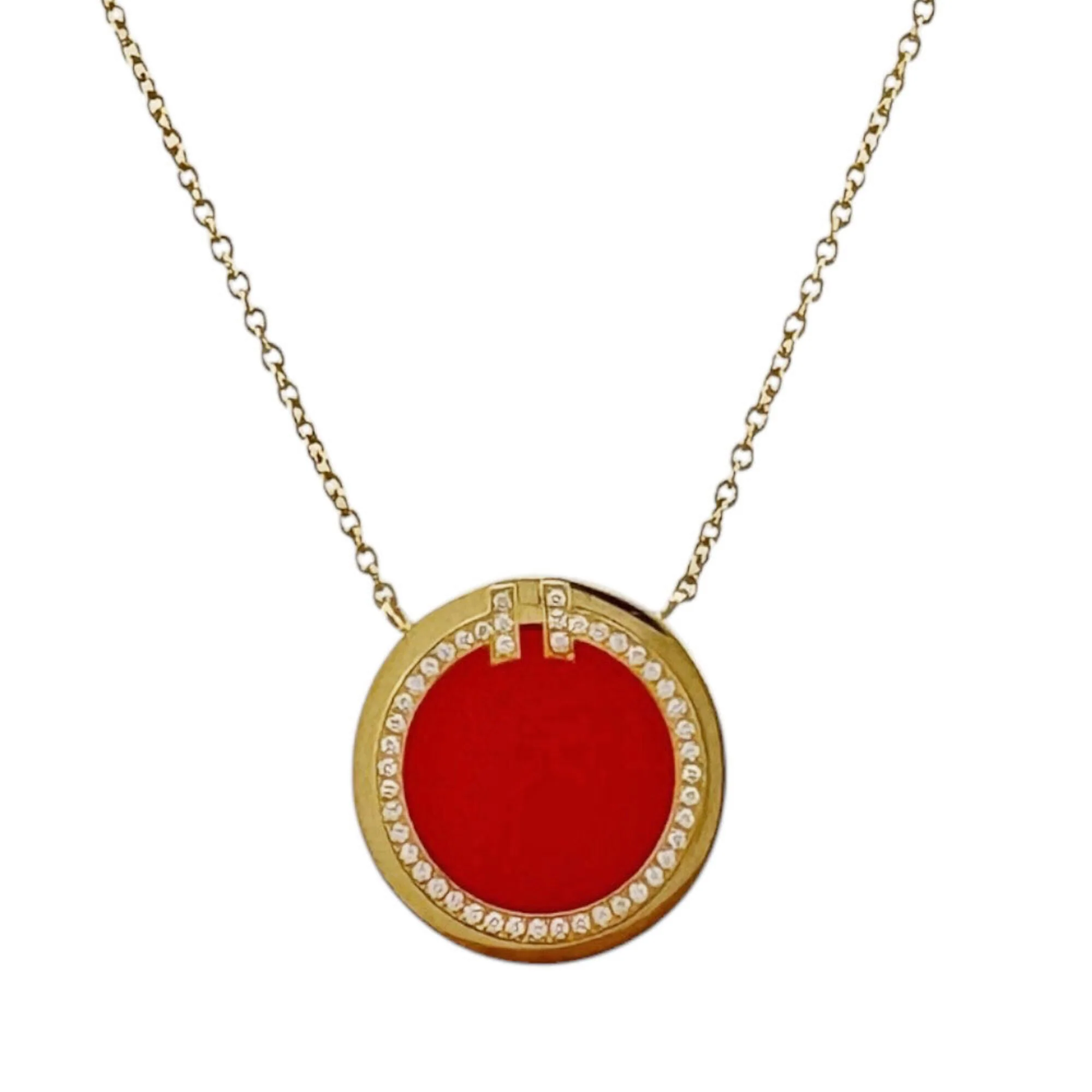 Pendant Necklace 18K Yellow Gold