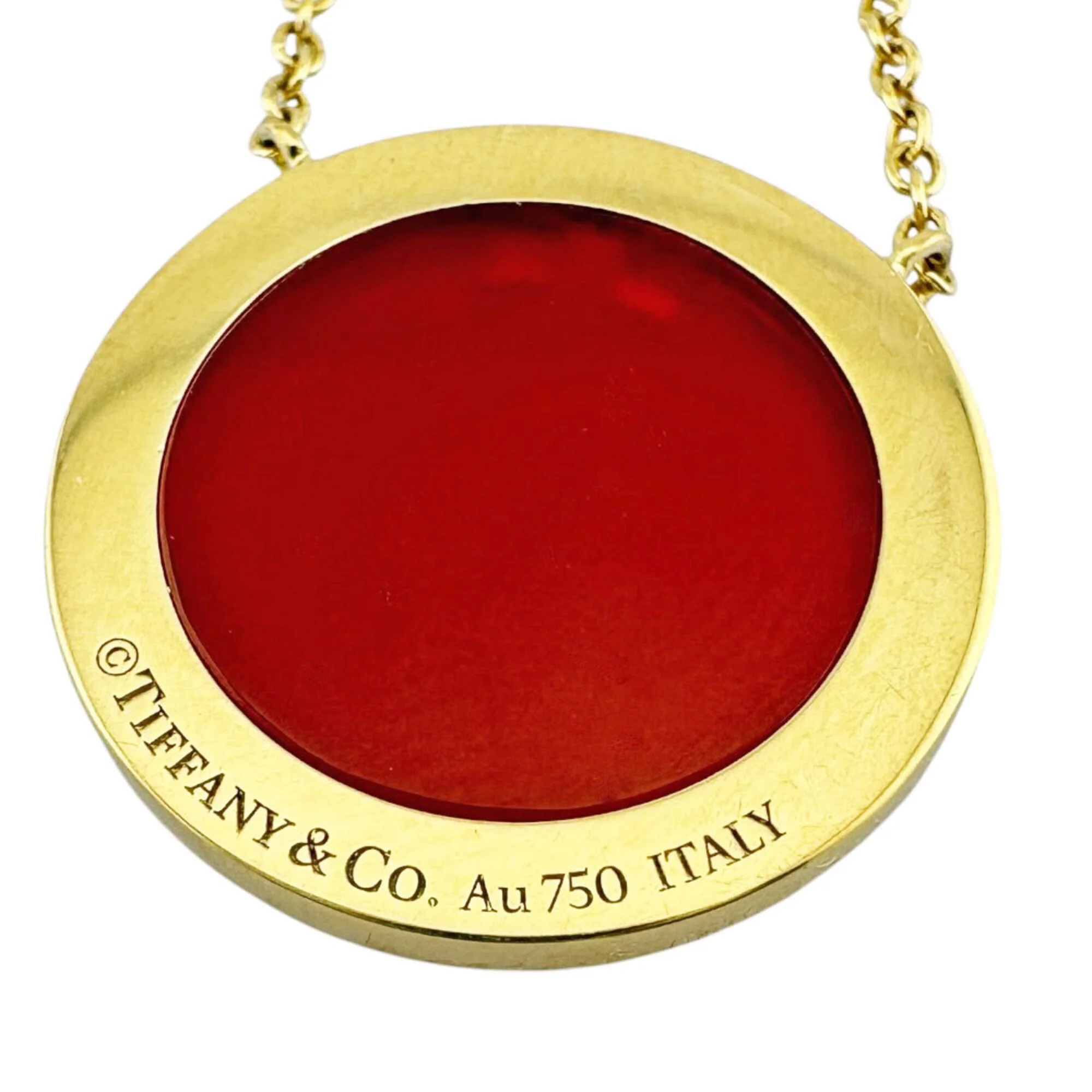 Pendant Necklace 18K Yellow Gold - Image 8