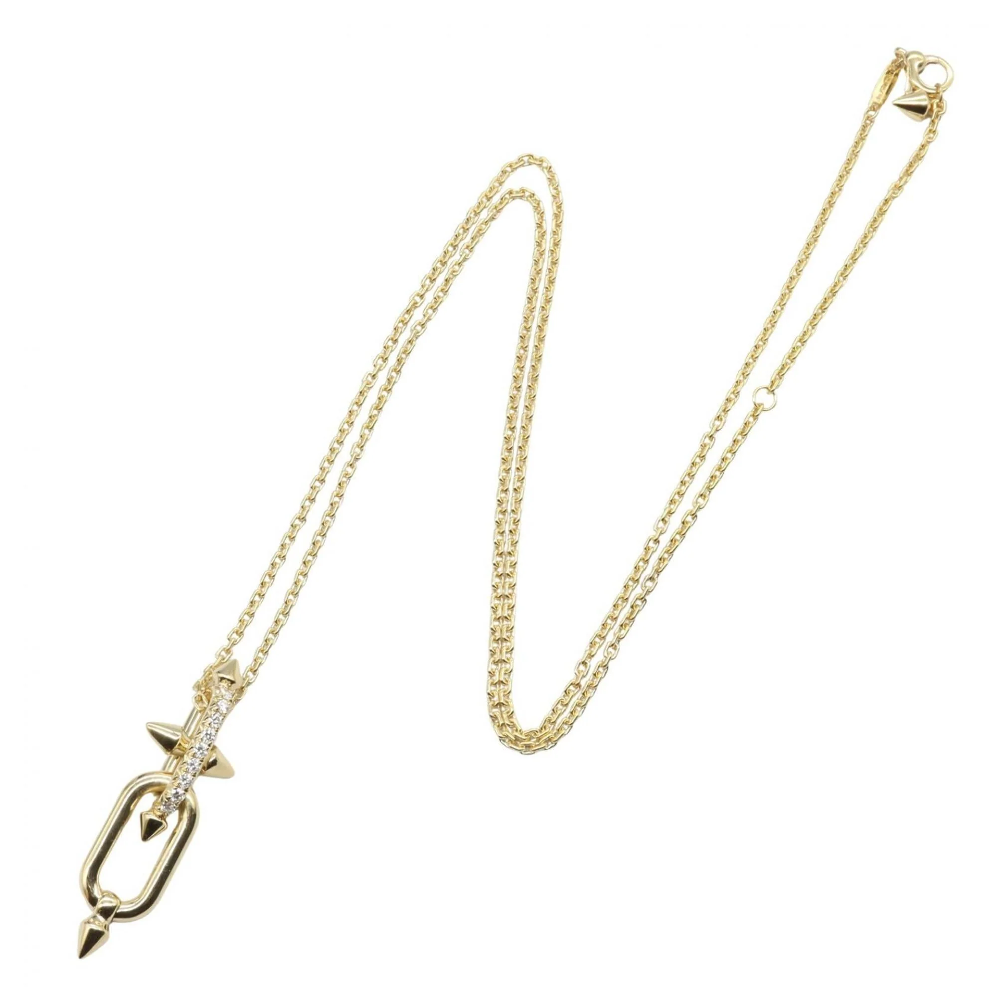 Pendant Necklace 18K Yellow Gold - Image 2