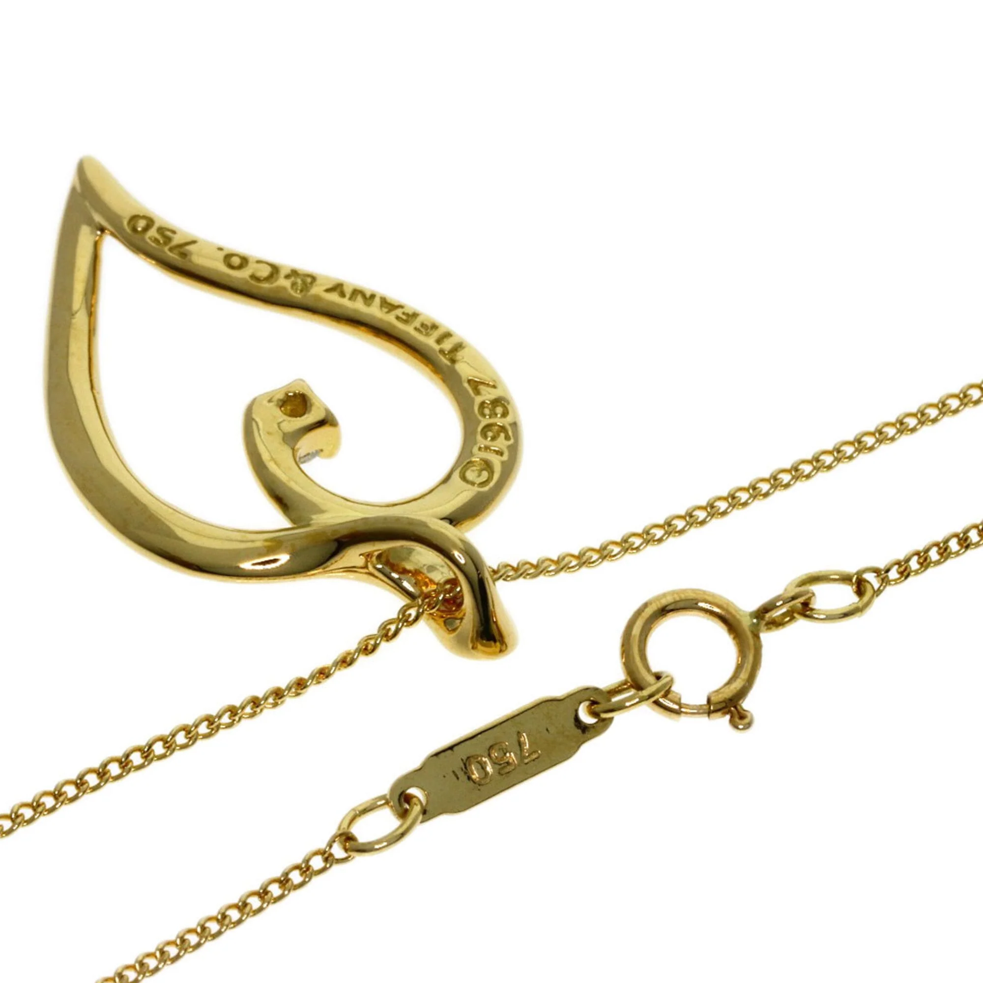 Pendant Necklace 18K Yellow Gold - Image 2