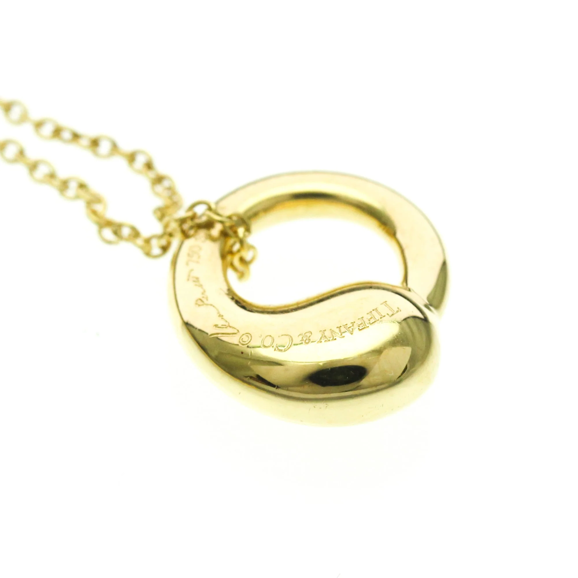 Pendant Necklace 18K Yellow Gold - Image 7