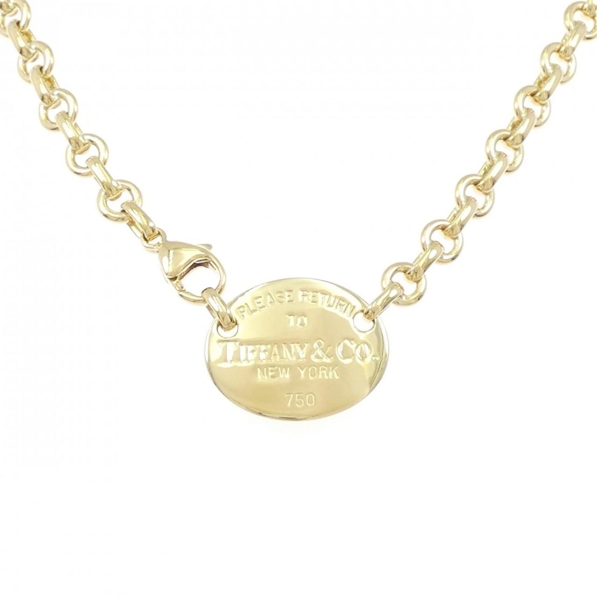 Pendant Necklace 18K Yellow Gold