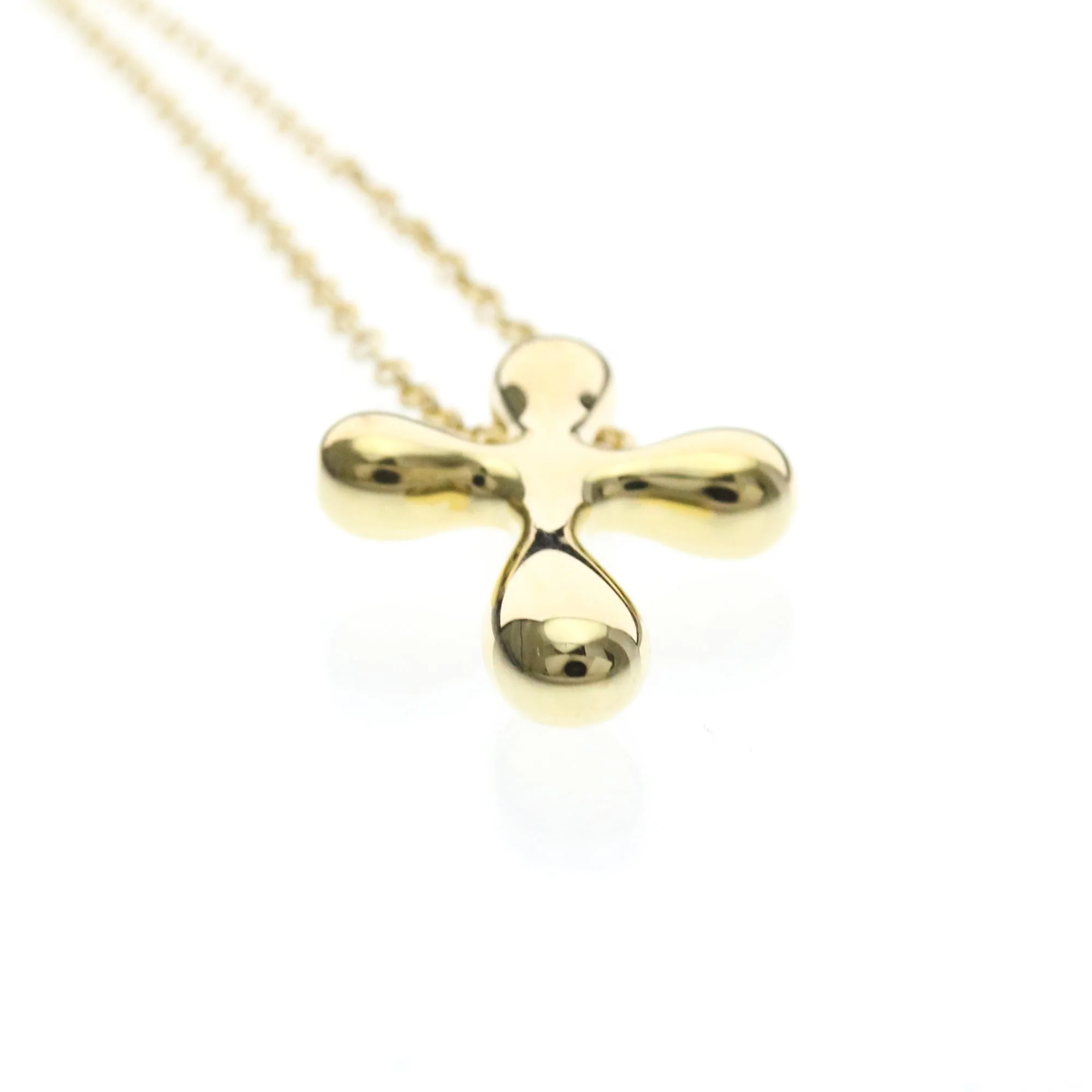 Pendant Necklace 18K Yellow Gold Small - Image 4