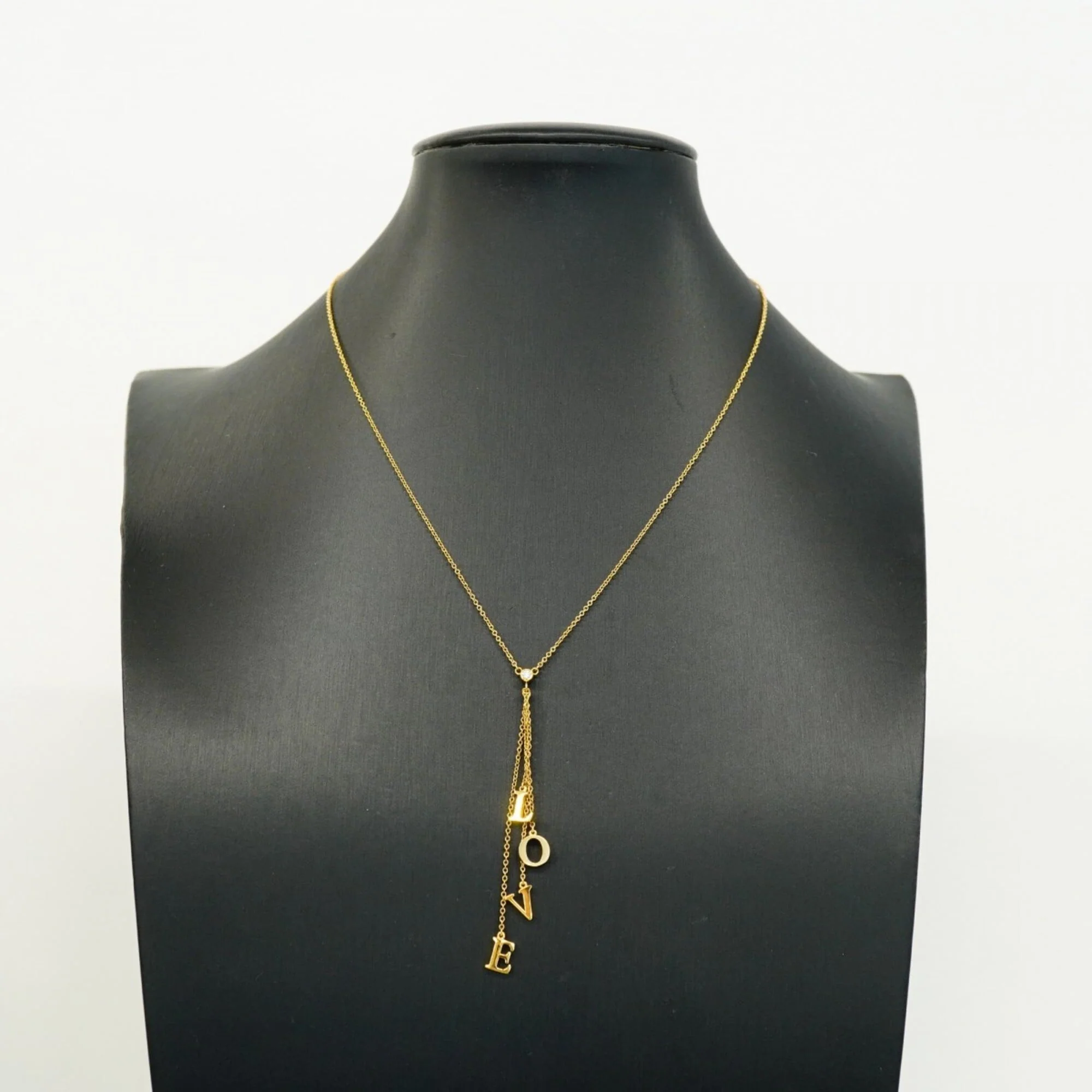 Pendant Necklace 18K Yellow Gold with Diamond - Image 6