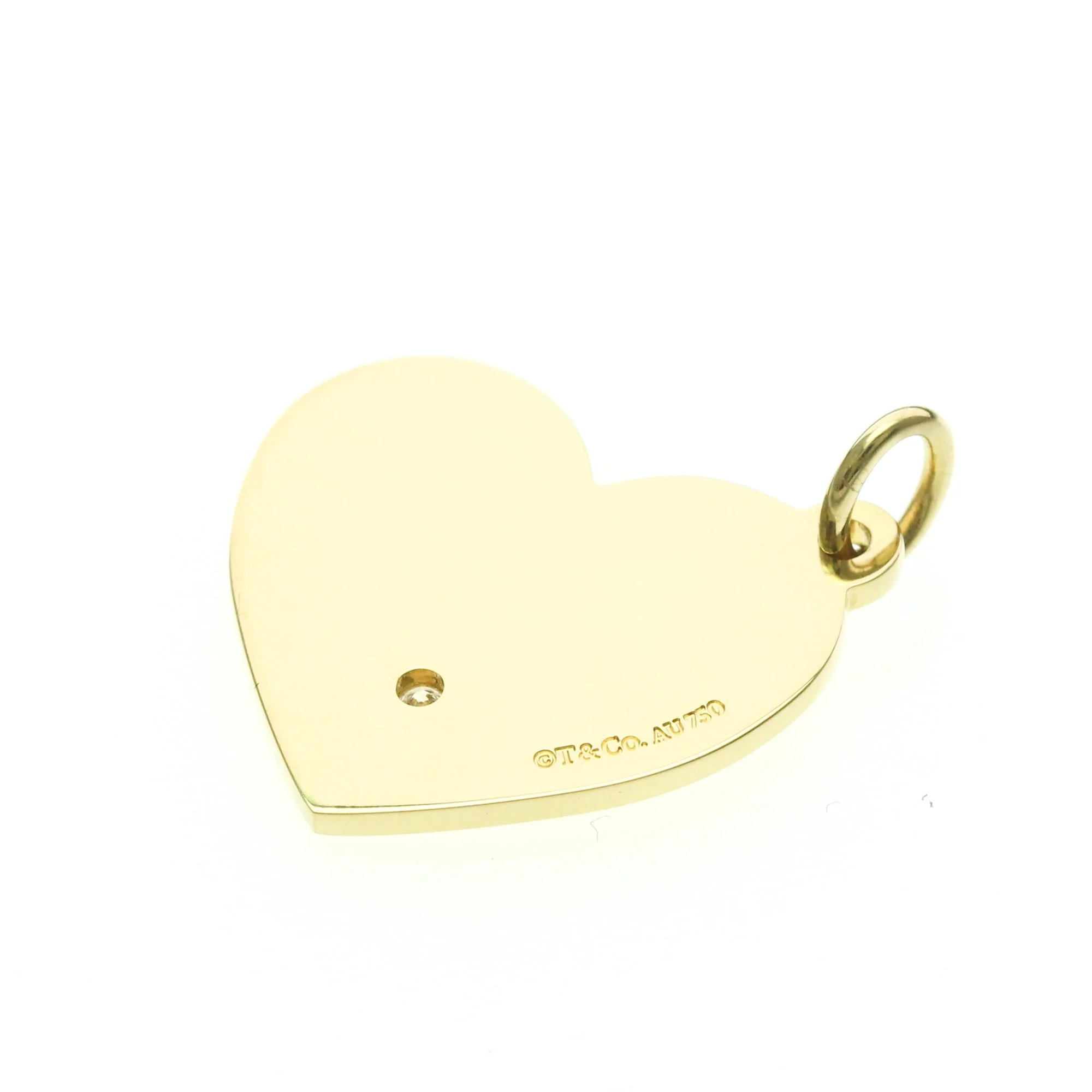 Pendant Necklace 18K Yellow Gold with Diamond - Image 2