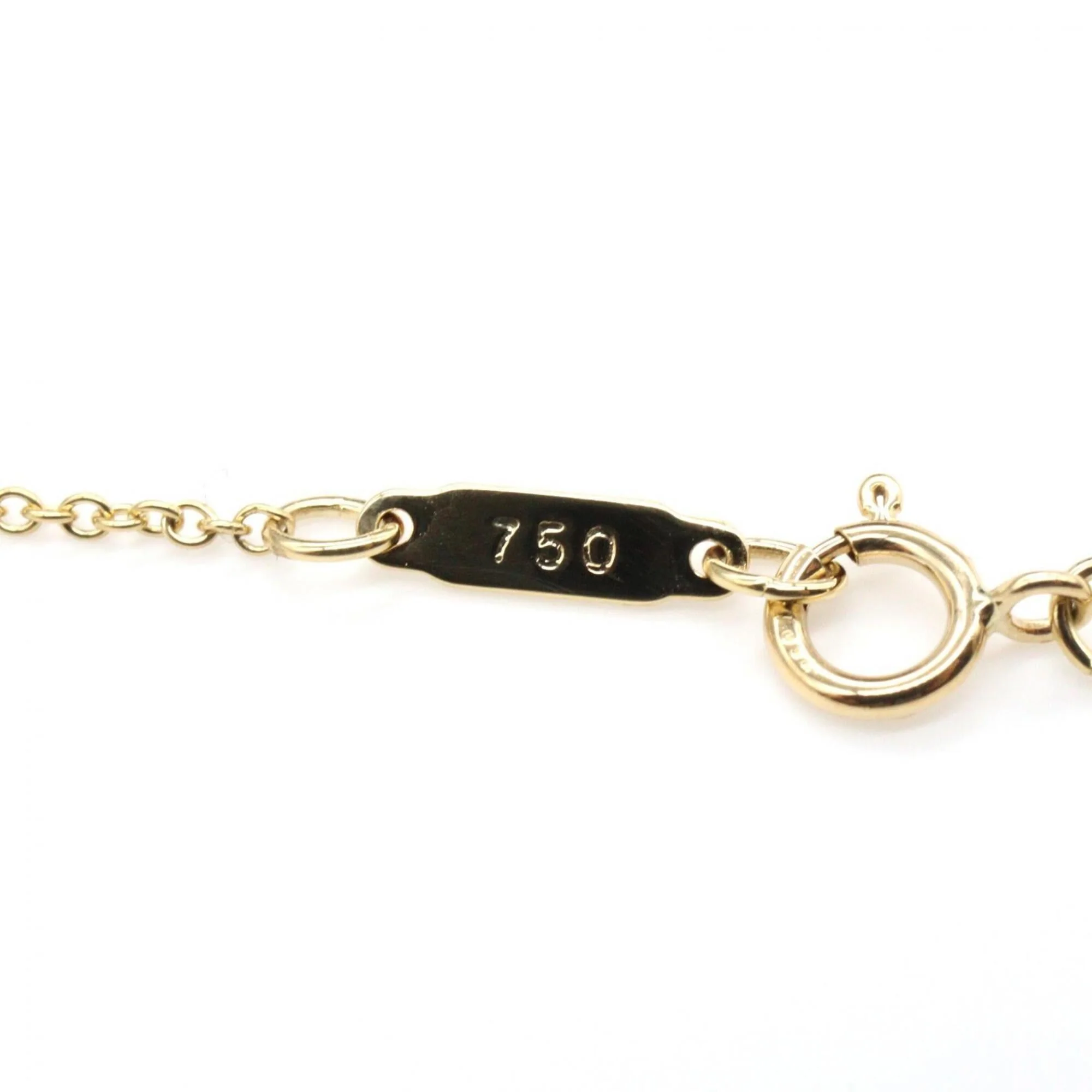 Pendant Necklace 18K Yellow Gold with Diamond - Image 4
