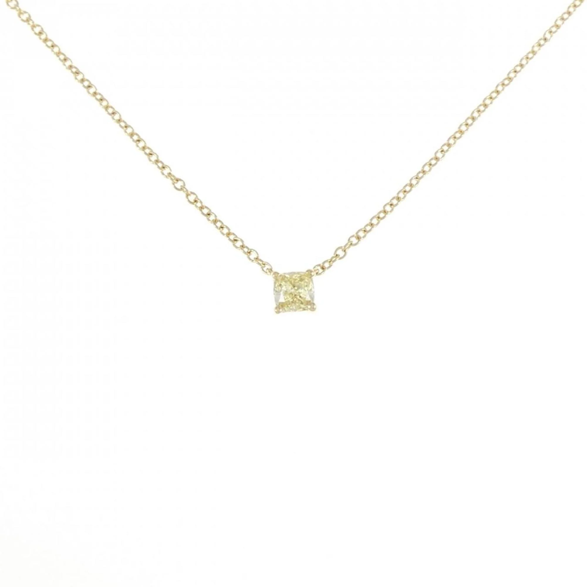 Pendant Necklace 18K Yellow Gold with Diamond