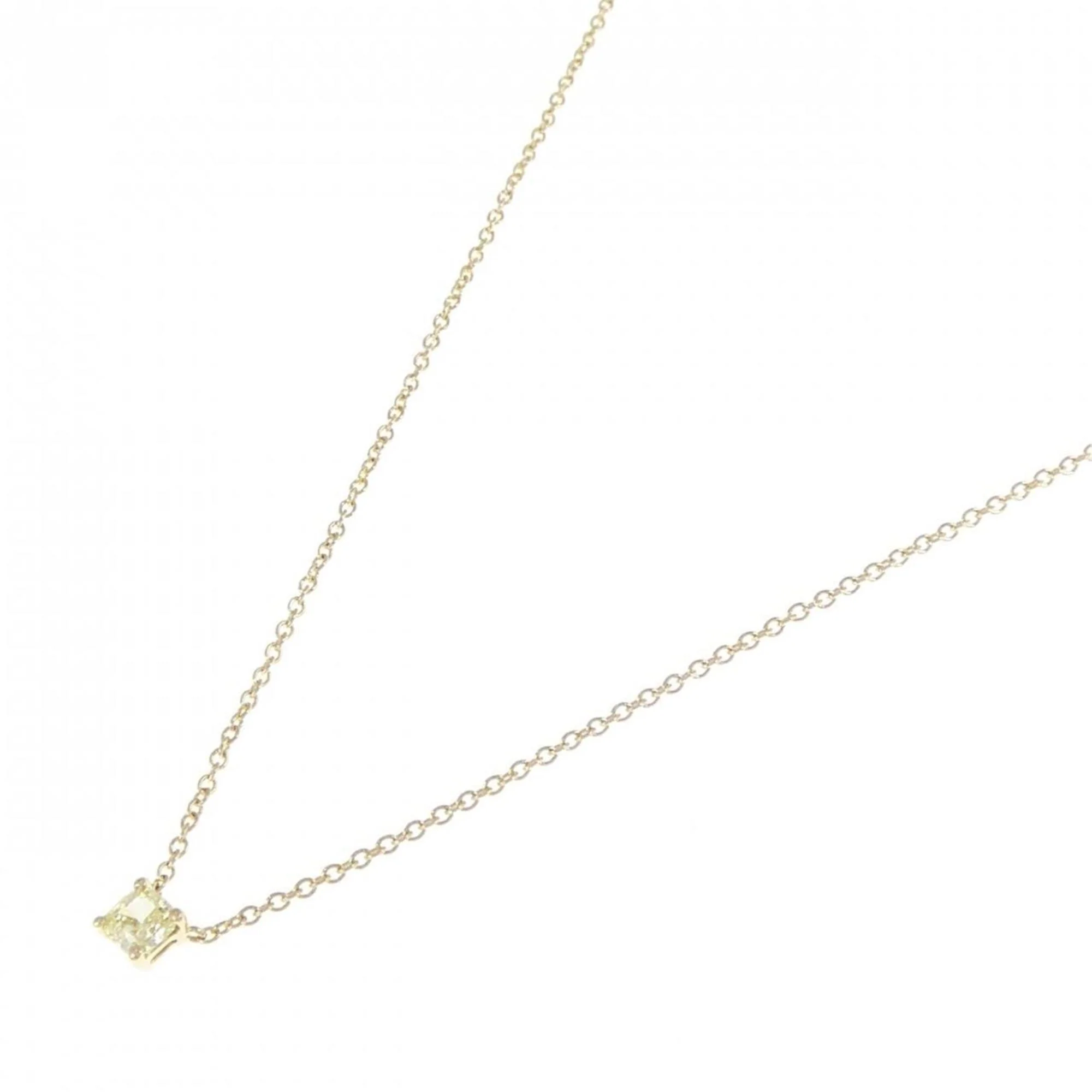 Pendant Necklace 18K Yellow Gold with Diamond - Image 2