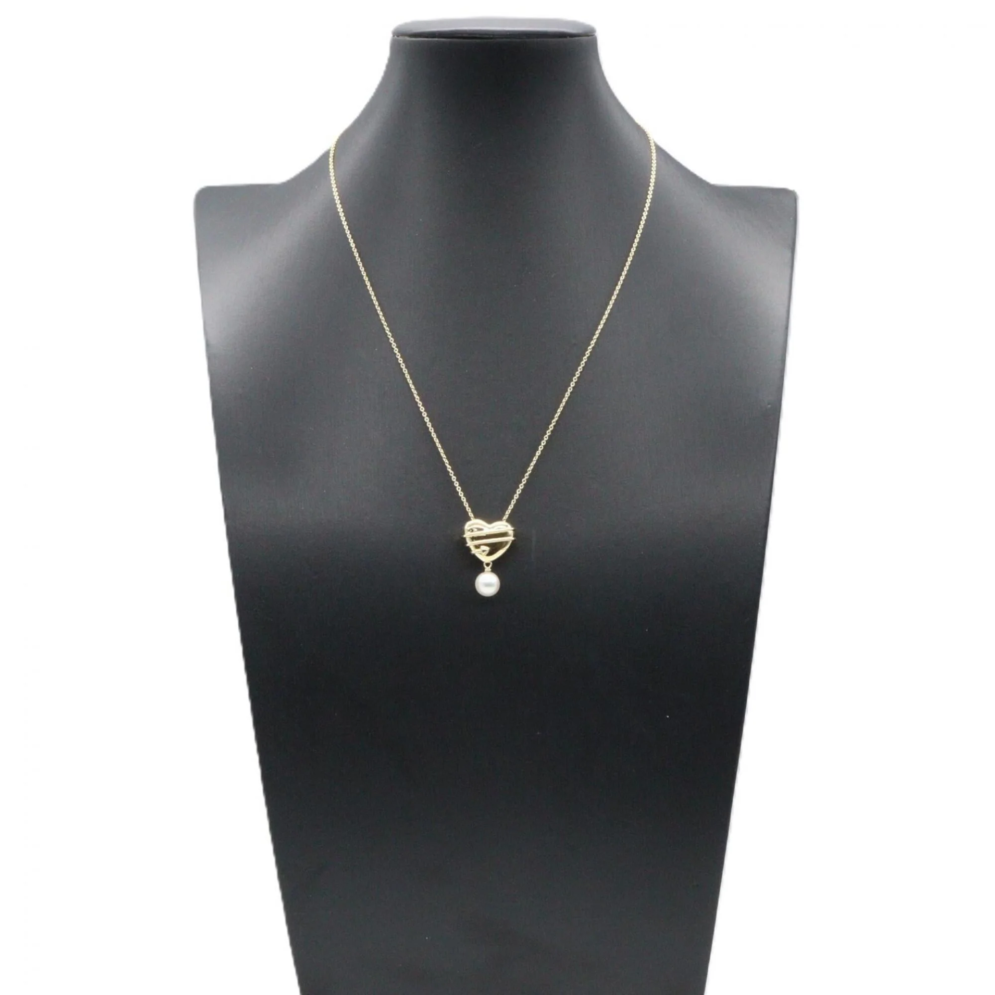 Pendant Necklace 18K Yellow Gold With Pearl - Image 7