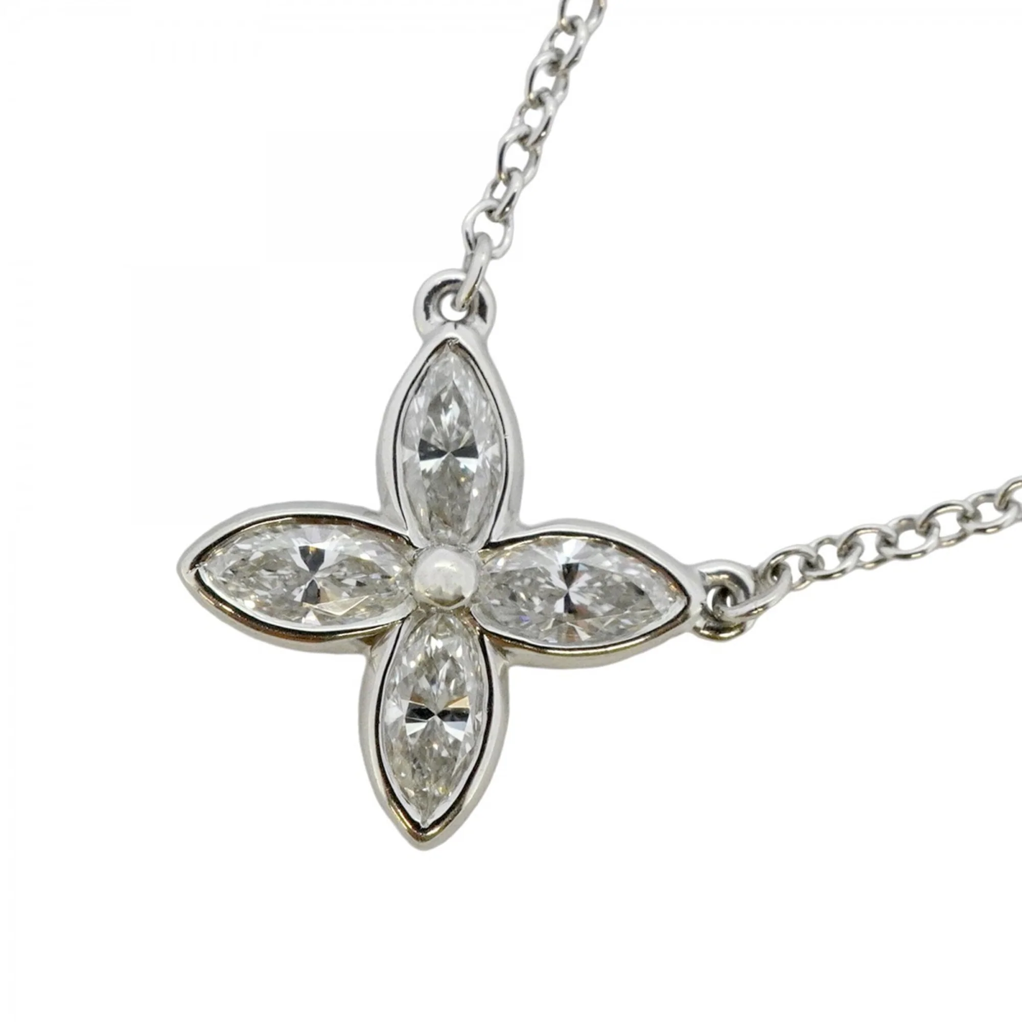 Pendant Necklace Platinum with Diamond