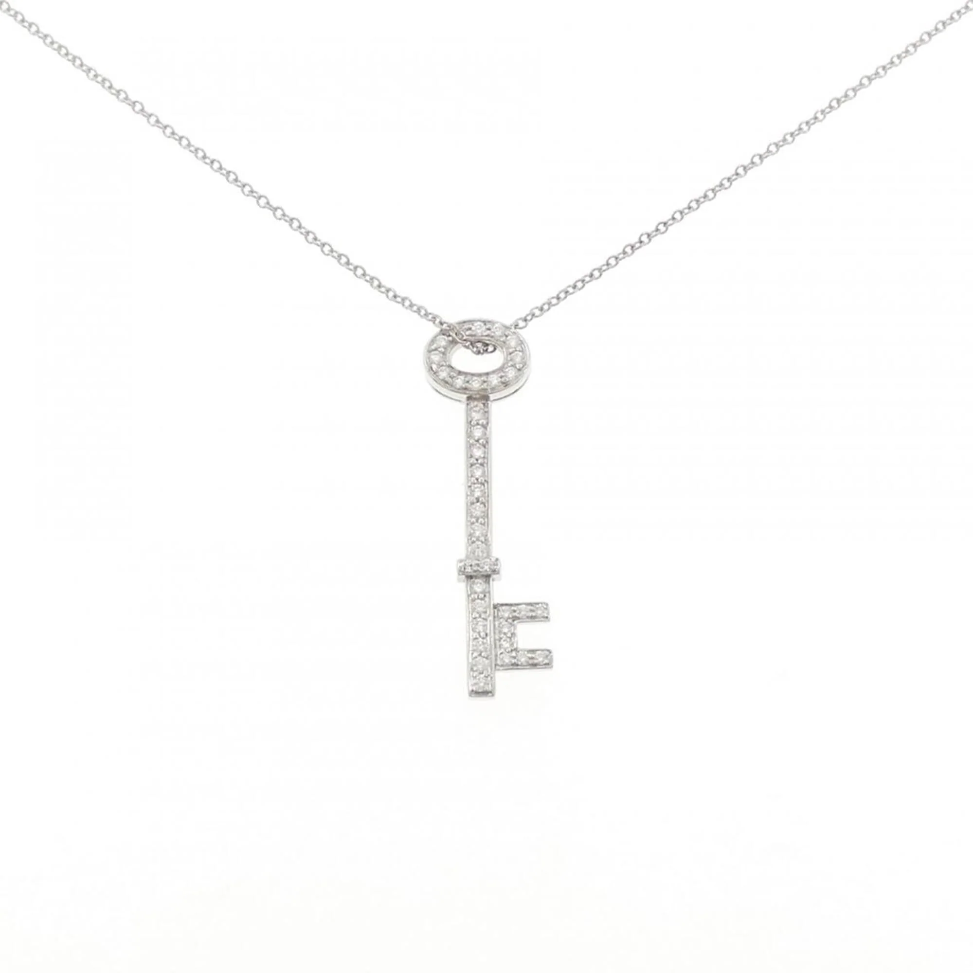 Pendant Necklace Platinum With Diamond