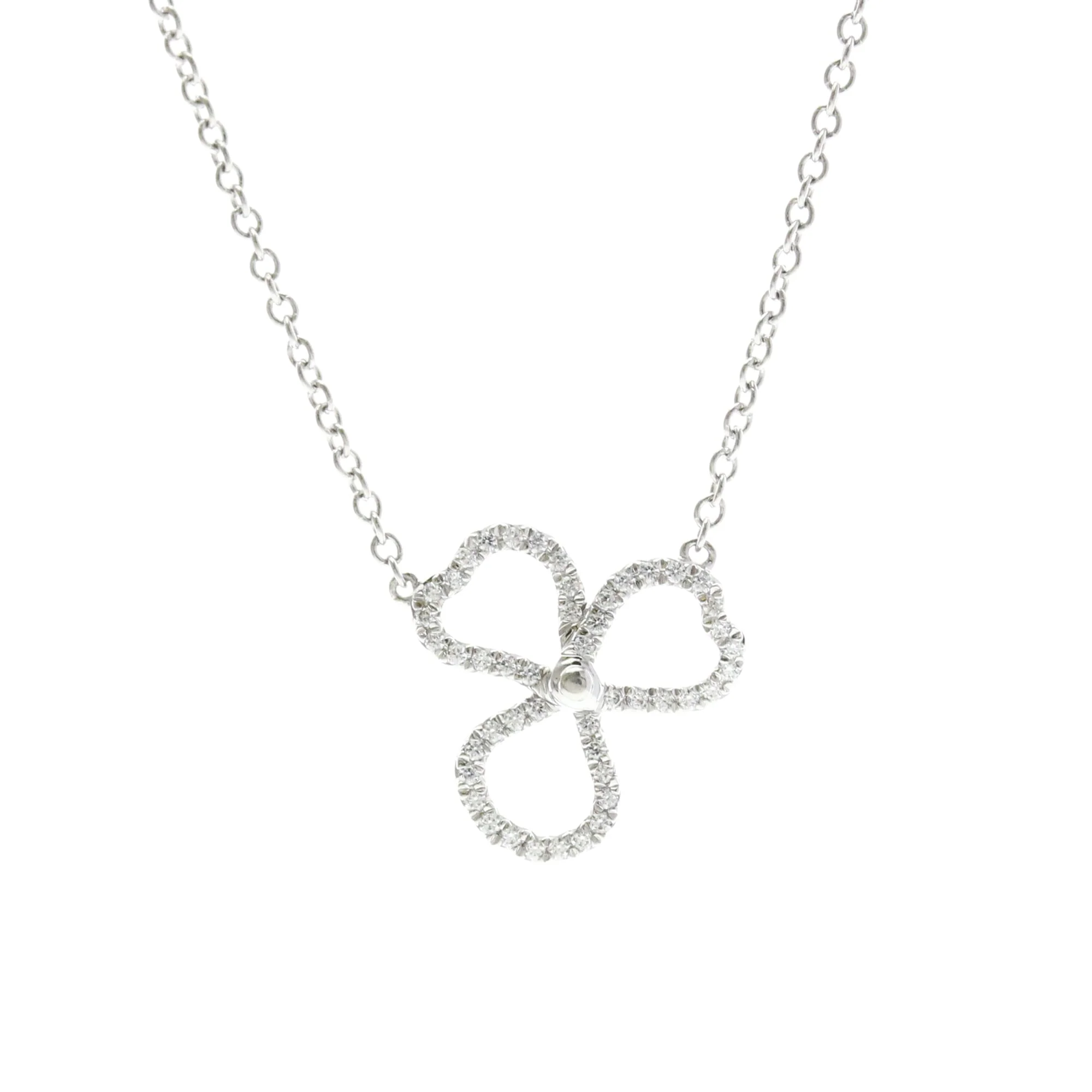 Pendant Necklace Platinum With Diamond