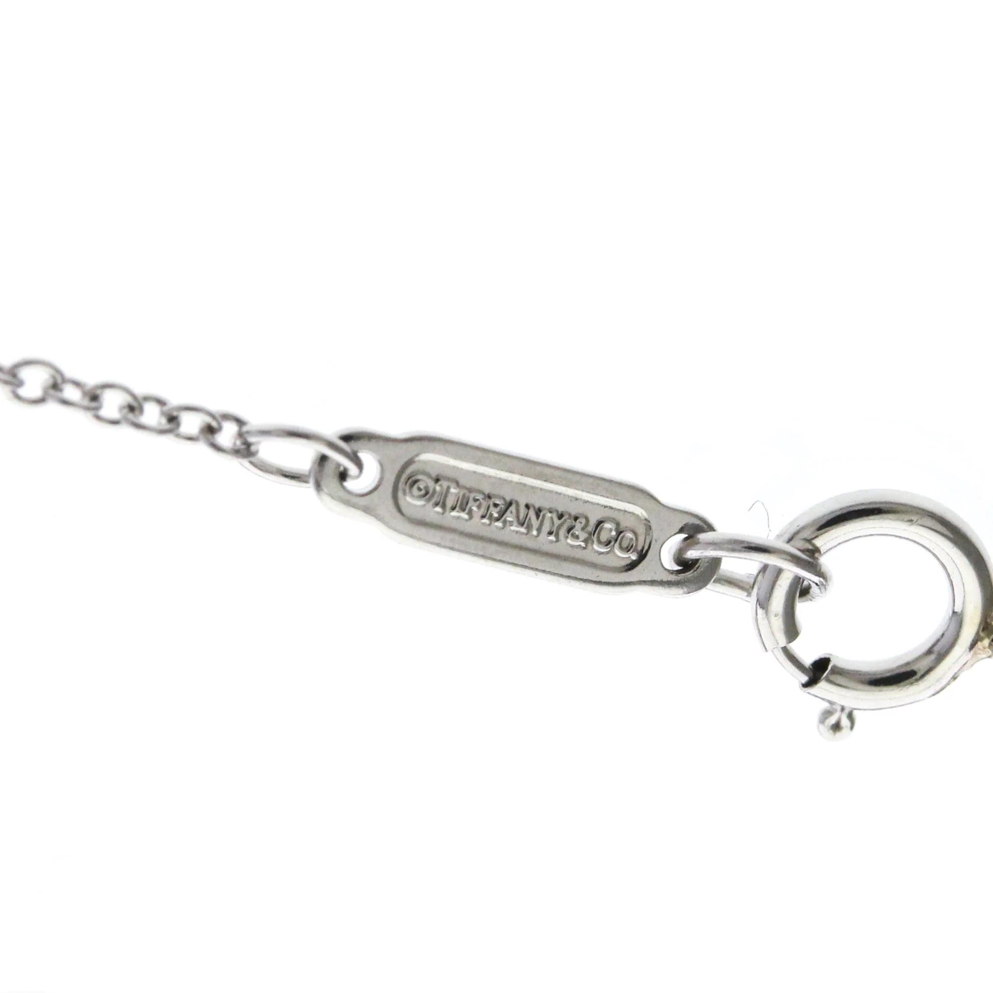 Pendant Necklace Platinum With Diamond - Image 8