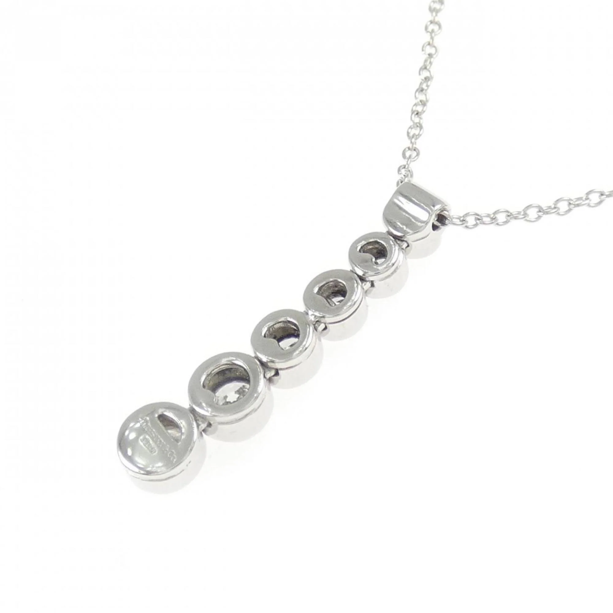 Pendant Necklace Platinum With Diamond - Image 4