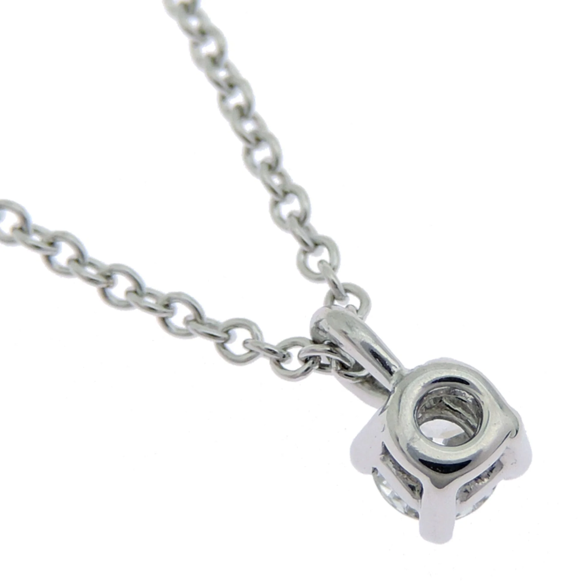 Pendant Necklace Platinum with Diamond - Image 3