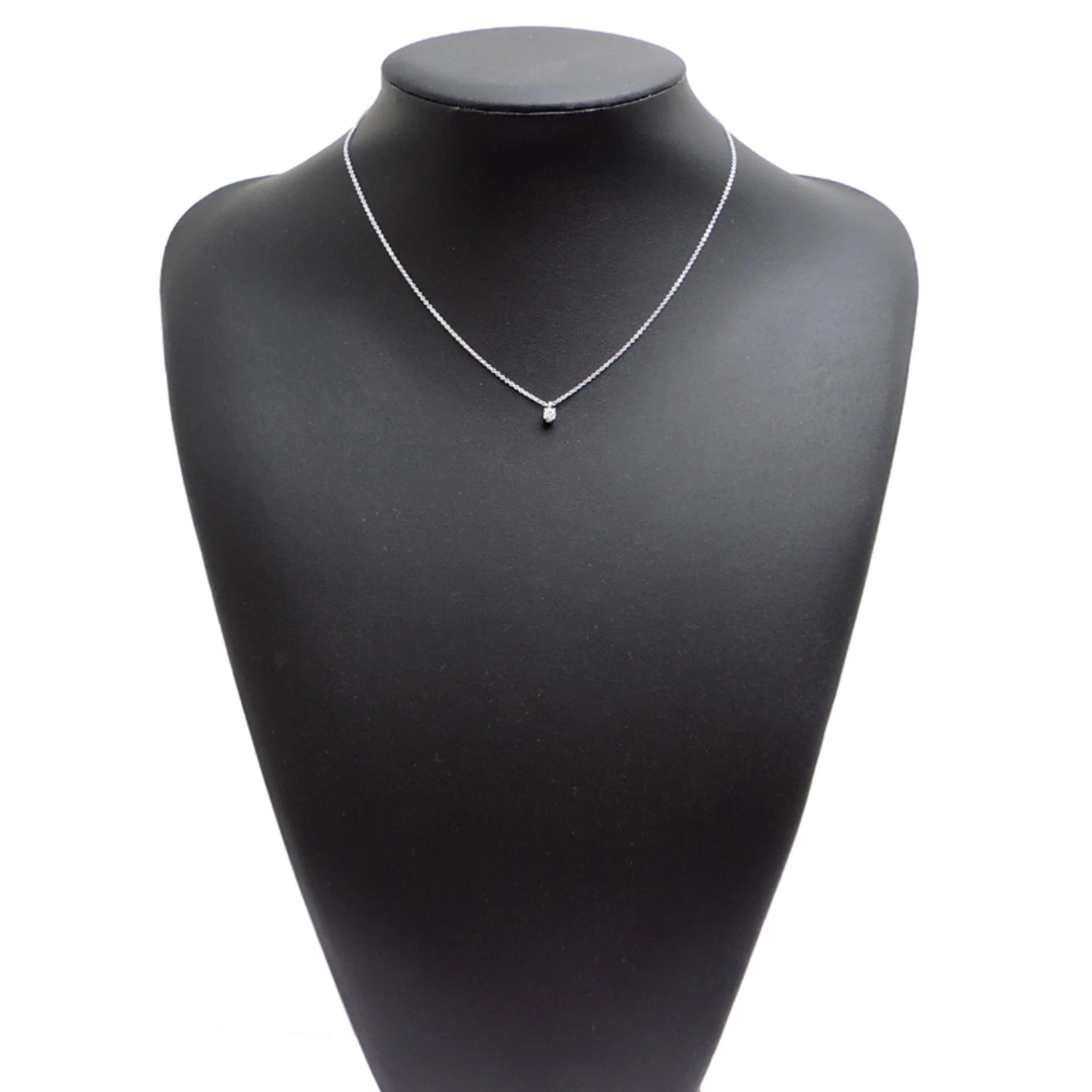 Pendant Necklace Platinum with Diamond - Image 7