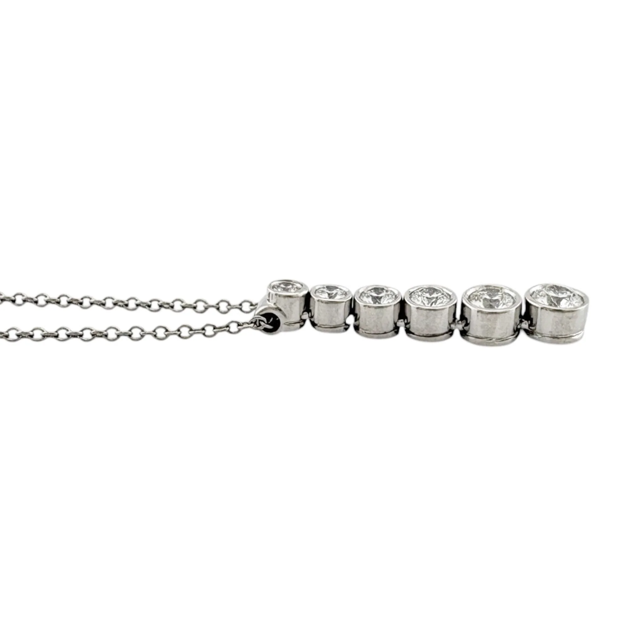 Pendant Necklace Platinum with Diamond - Image 4