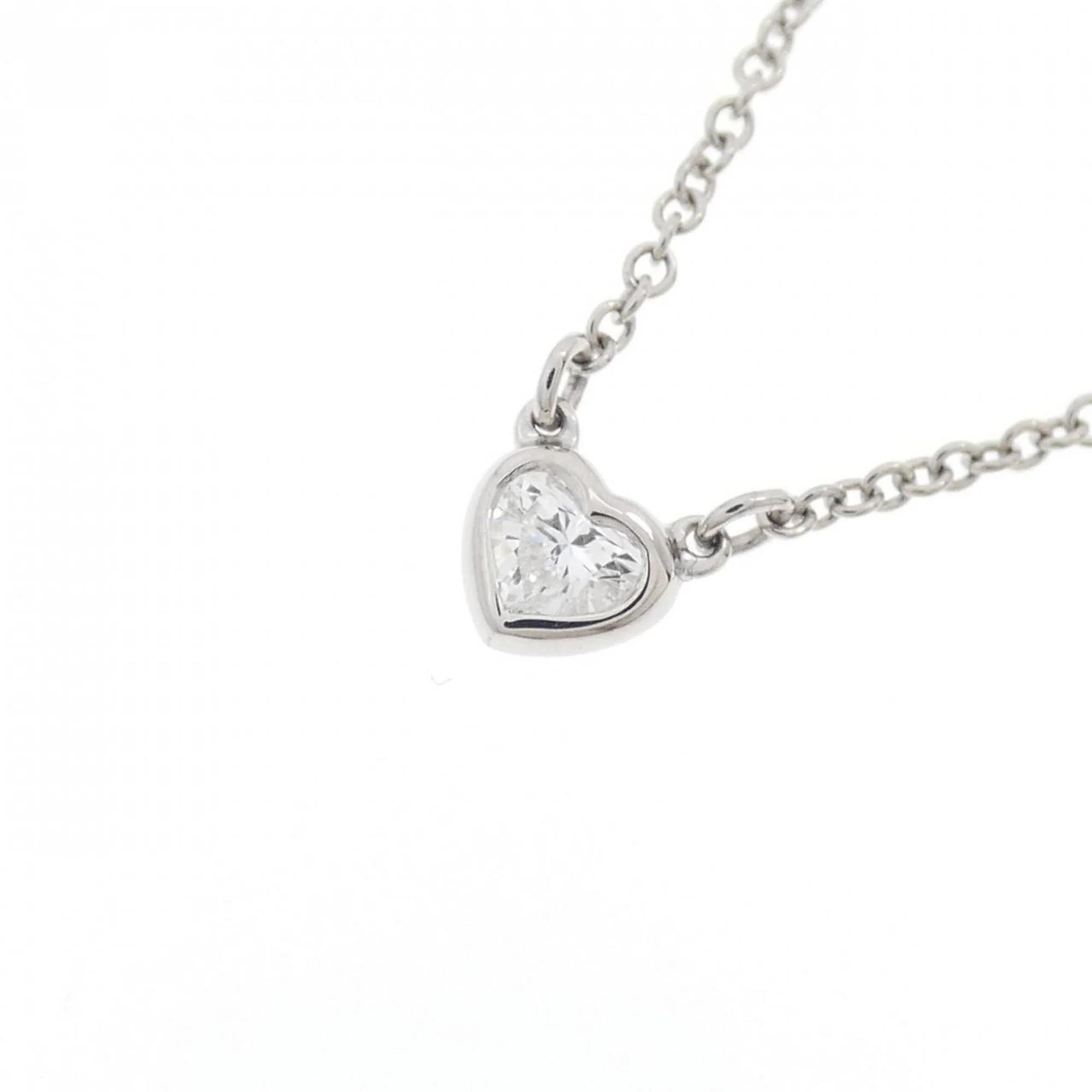 Pendant Necklace Platinum With Diamond - Image 3