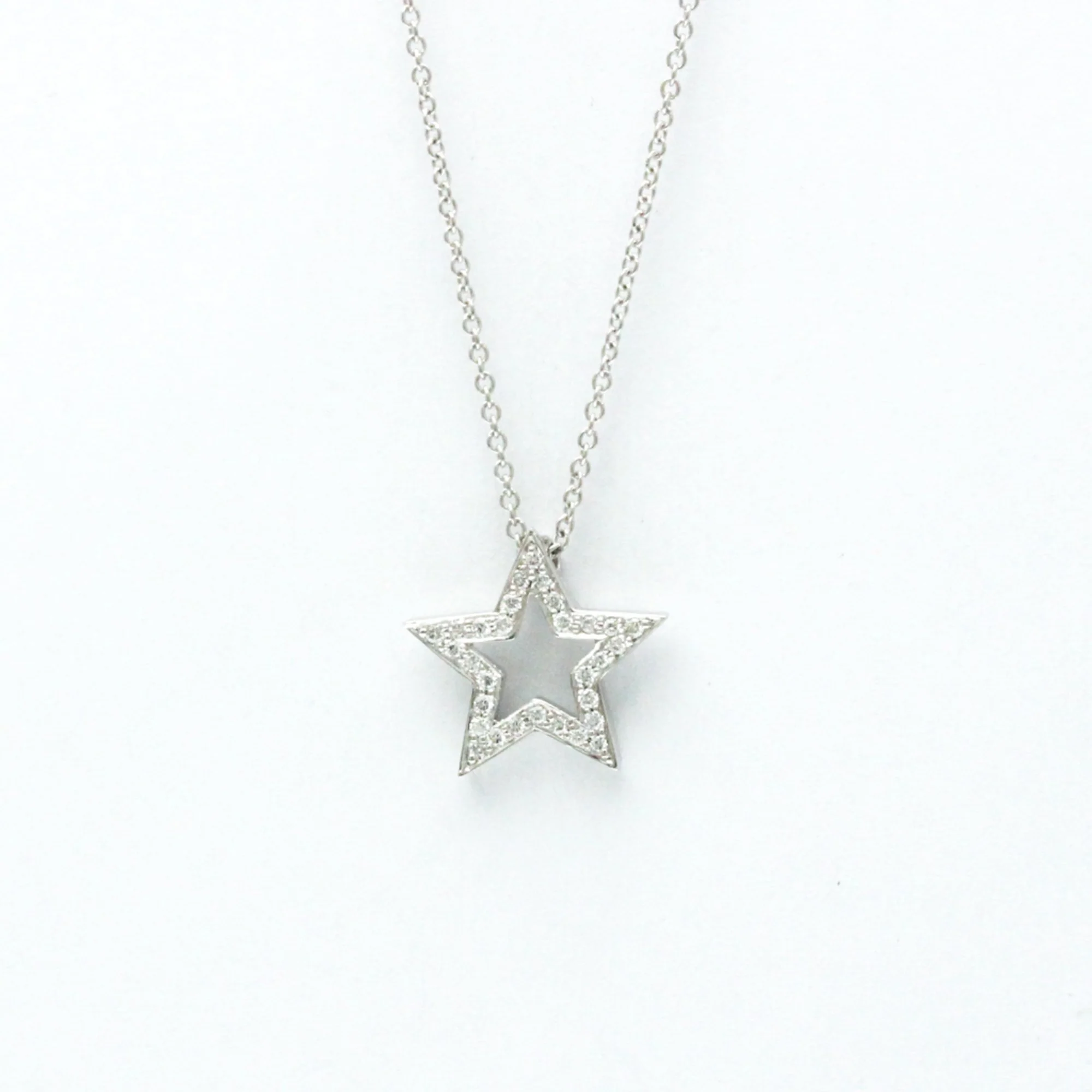 Pendant Necklace Platinum With Diamond