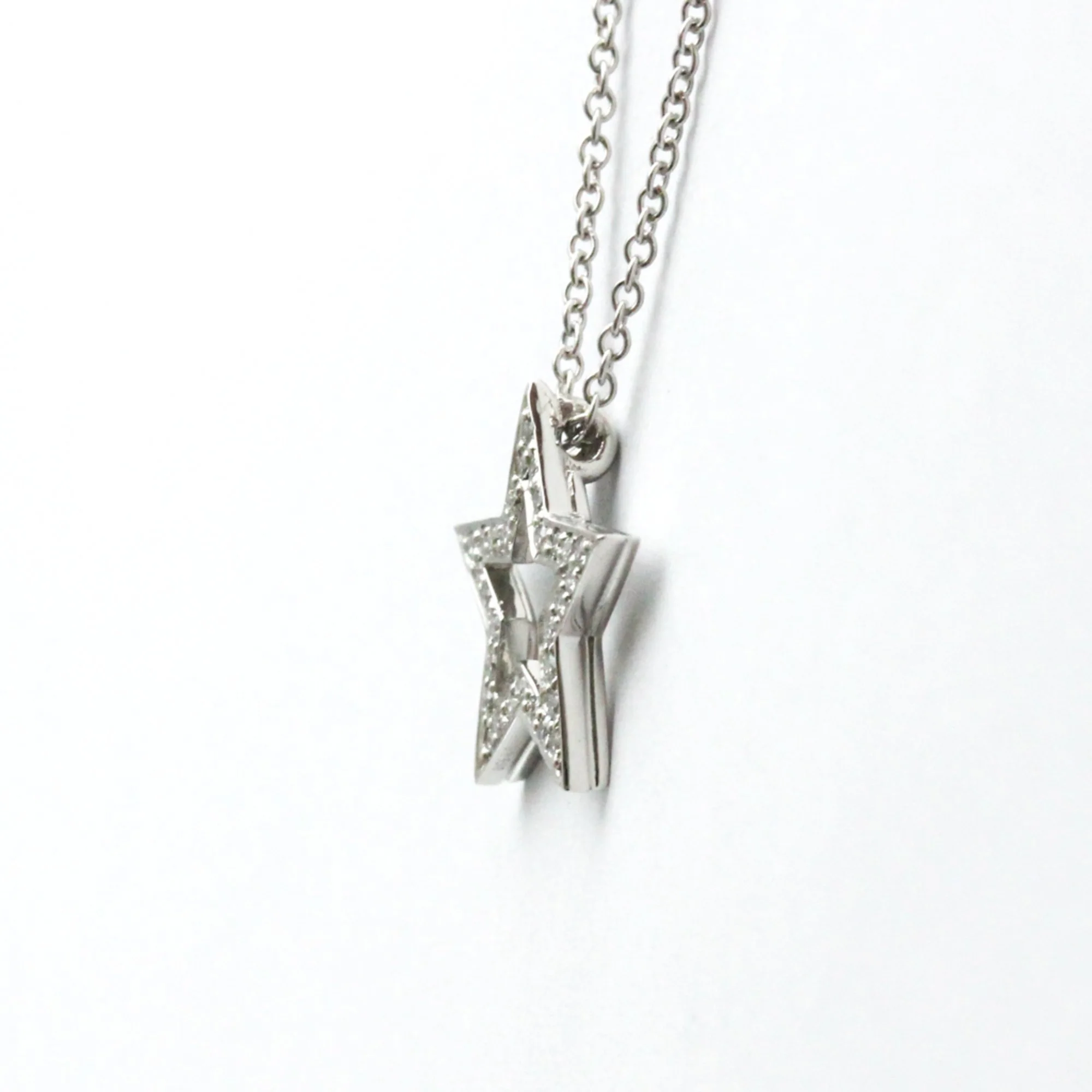 Pendant Necklace Platinum With Diamond - Image 2