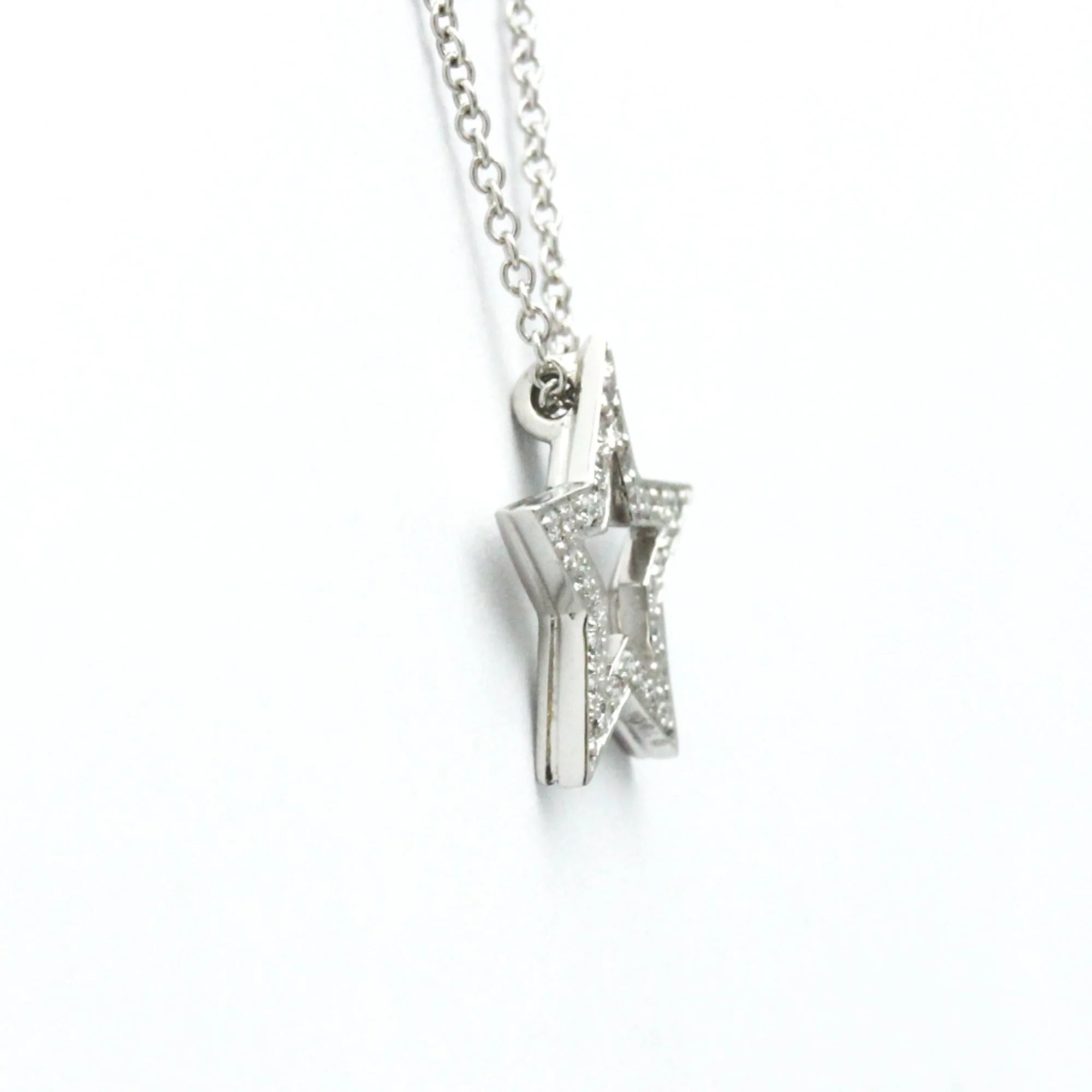 Pendant Necklace Platinum With Diamond - Image 3