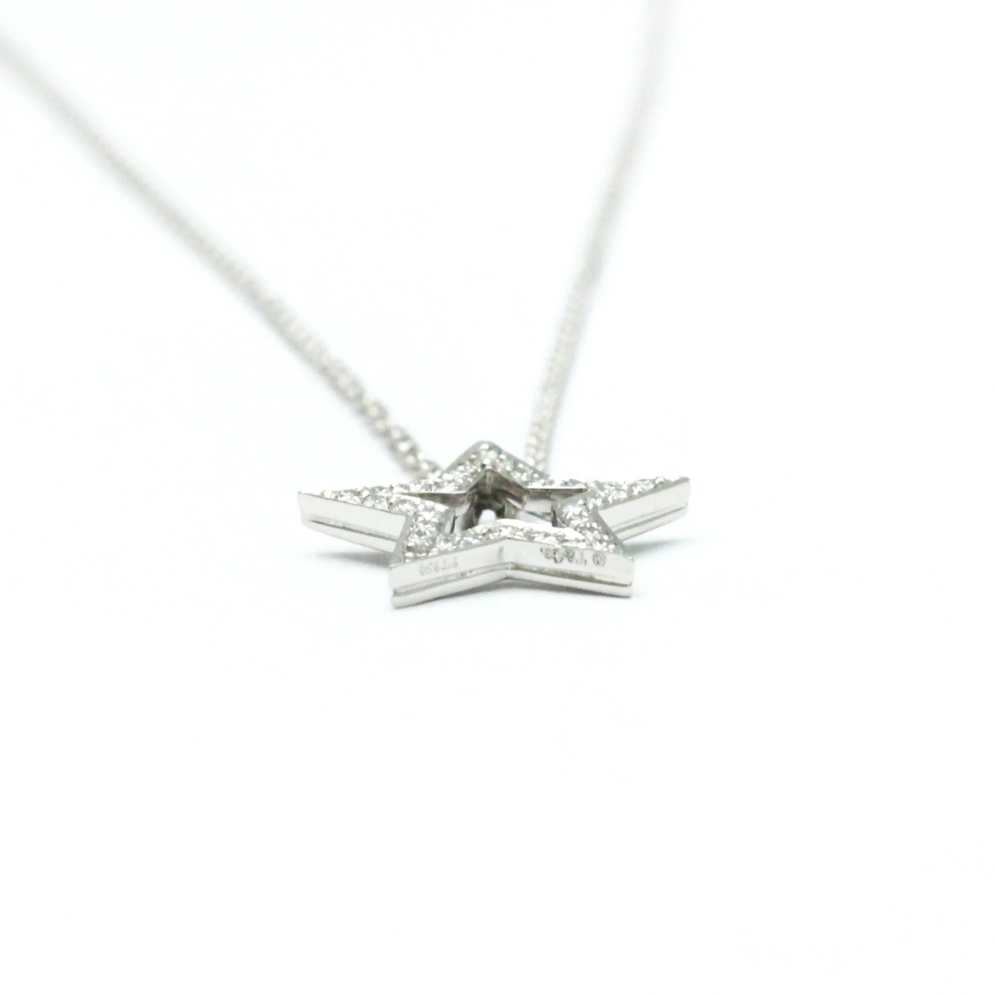 Pendant Necklace Platinum With Diamond - Image 4