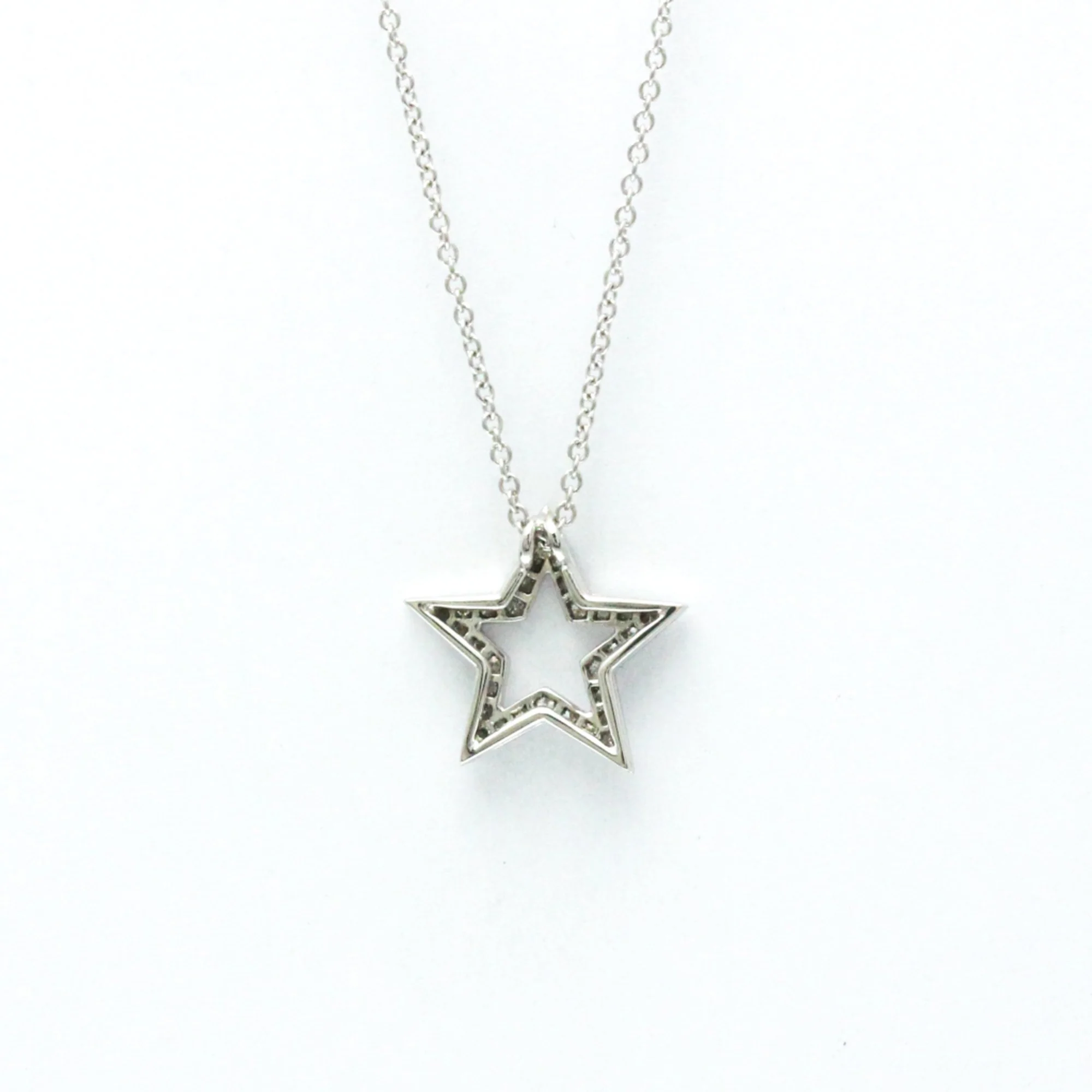 Pendant Necklace Platinum With Diamond - Image 5