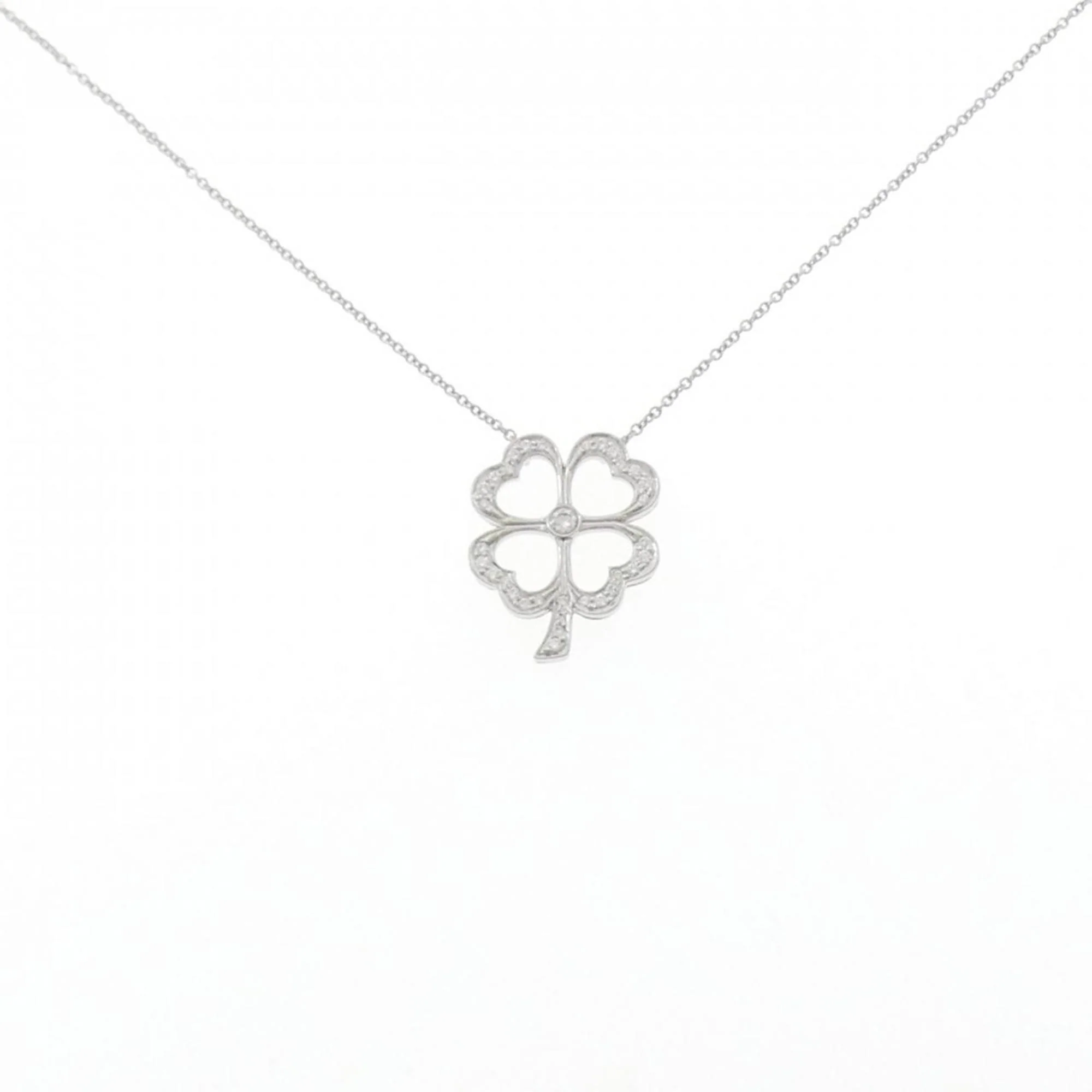 Pendant Necklace Platinum with Diamond
