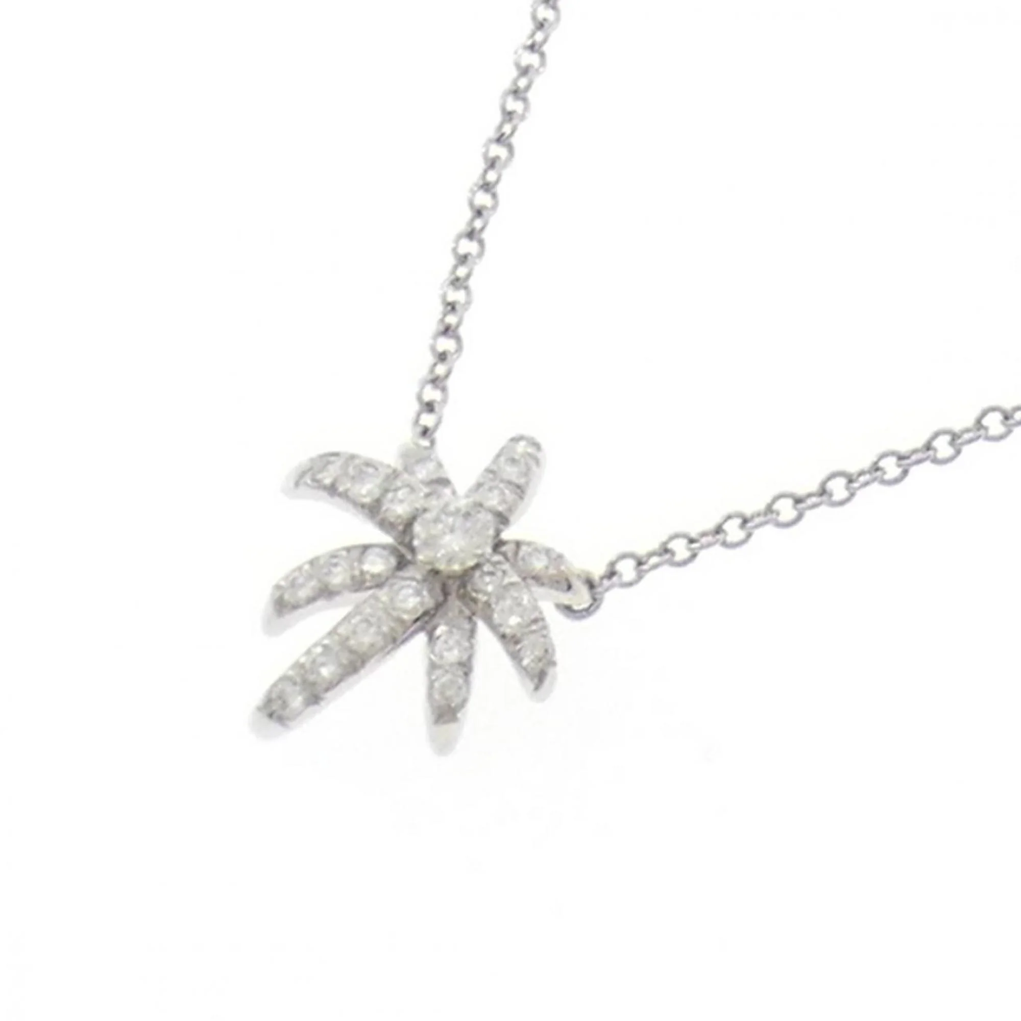Pendant Necklace Platinum with Diamond - Image 3