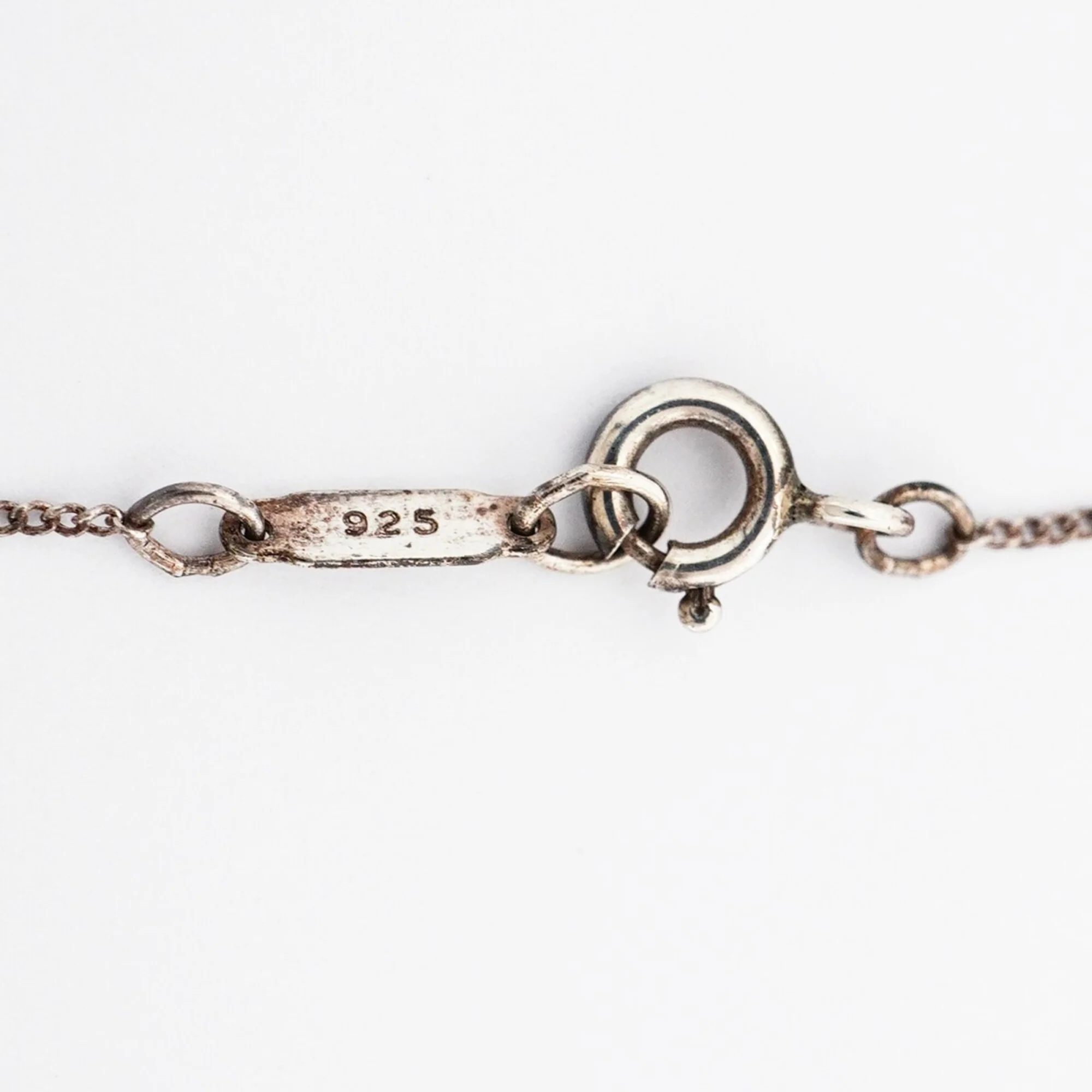 Pendant Necklace Sterling Silver and 18K Yellow Gold - Image 5